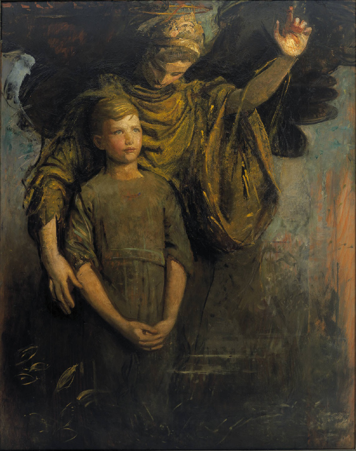 Boy and Angel, c. 1918