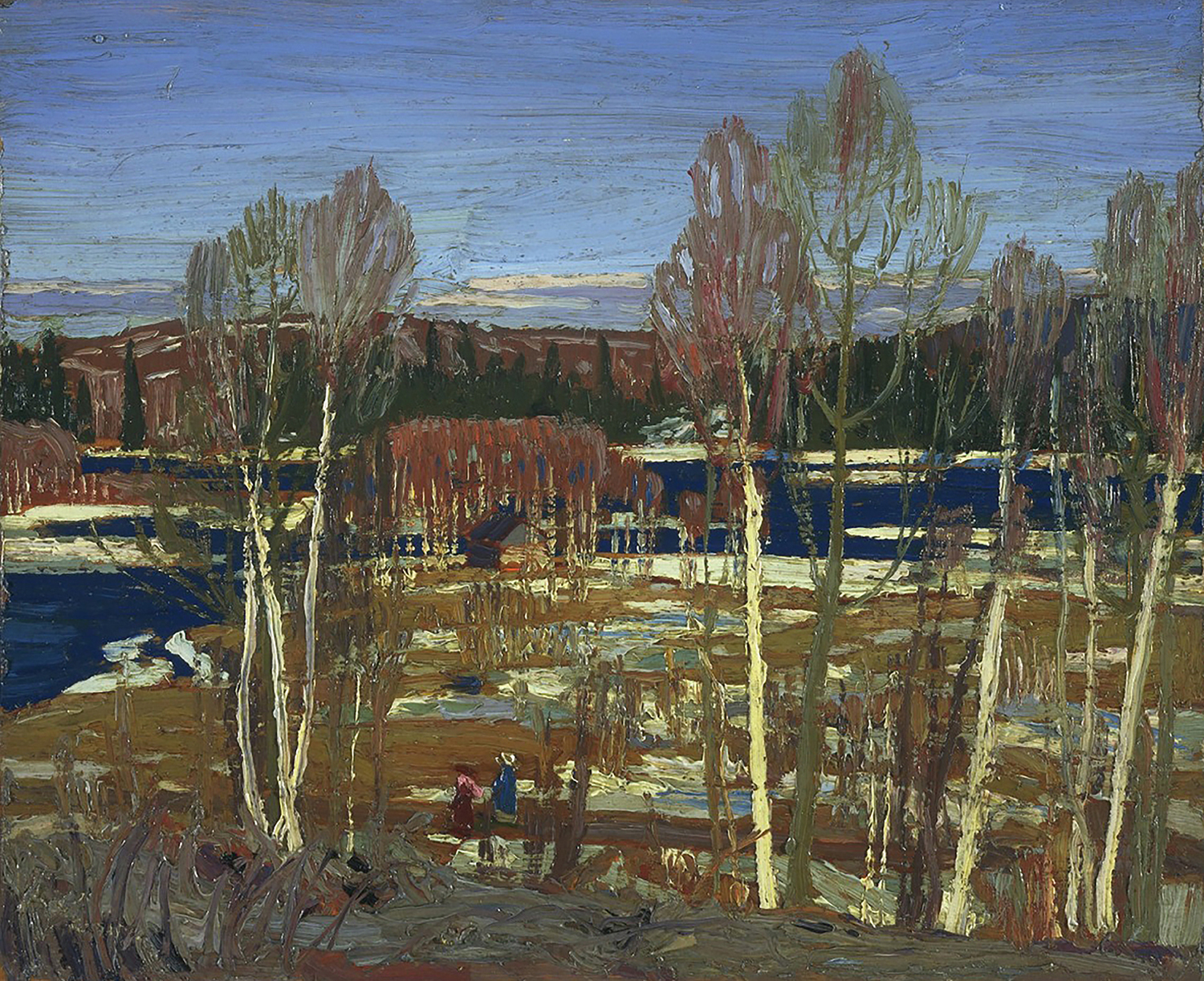 Lowery Dickson's Cabin, 1917