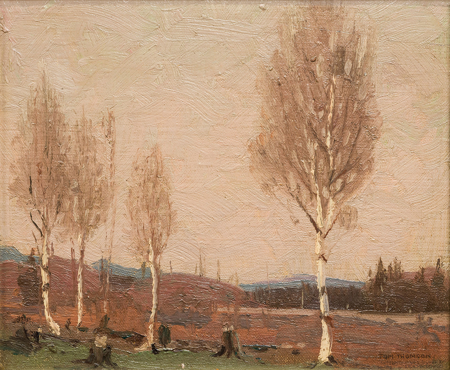 Birches, 1913