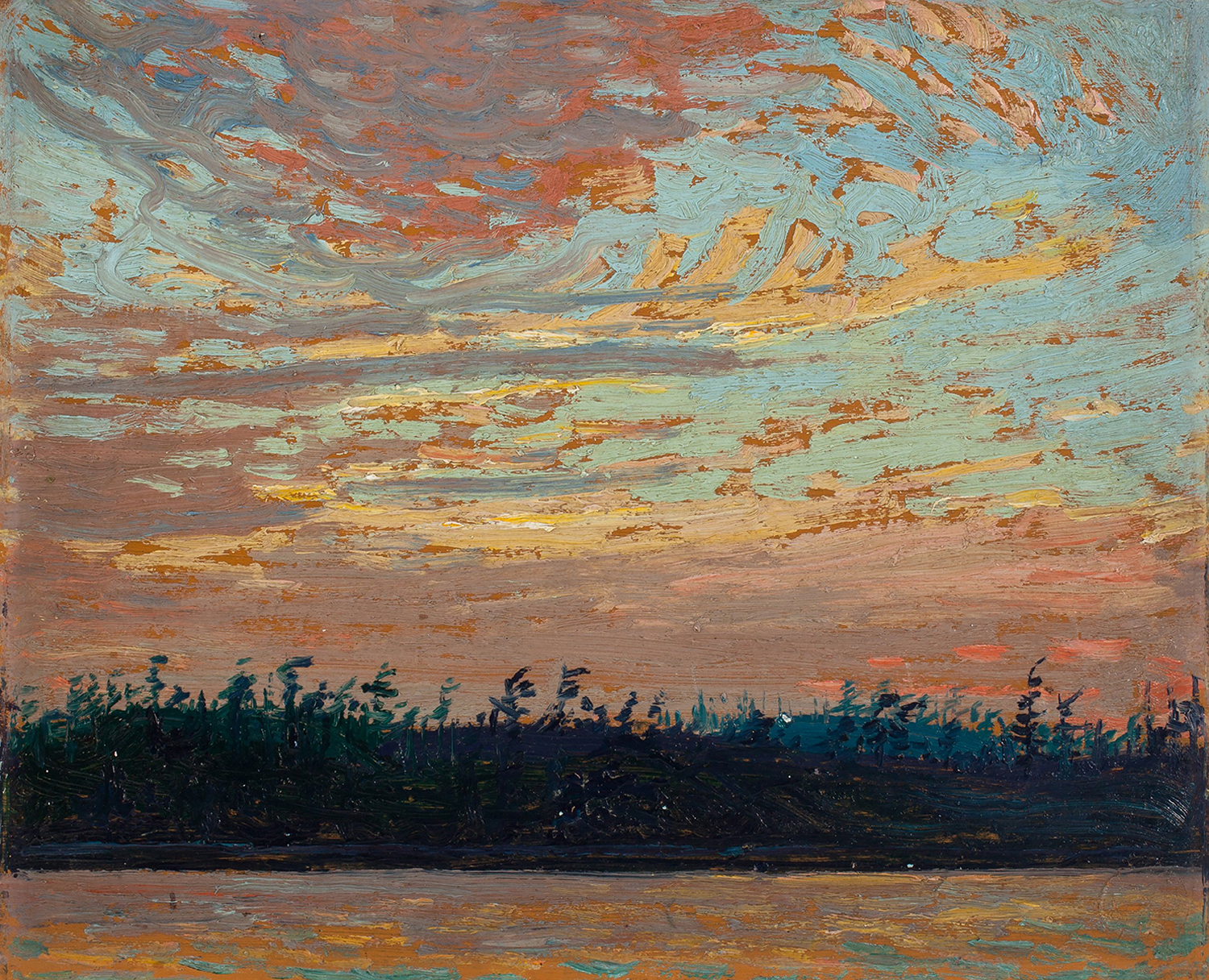 Sunset Sky, 1915
