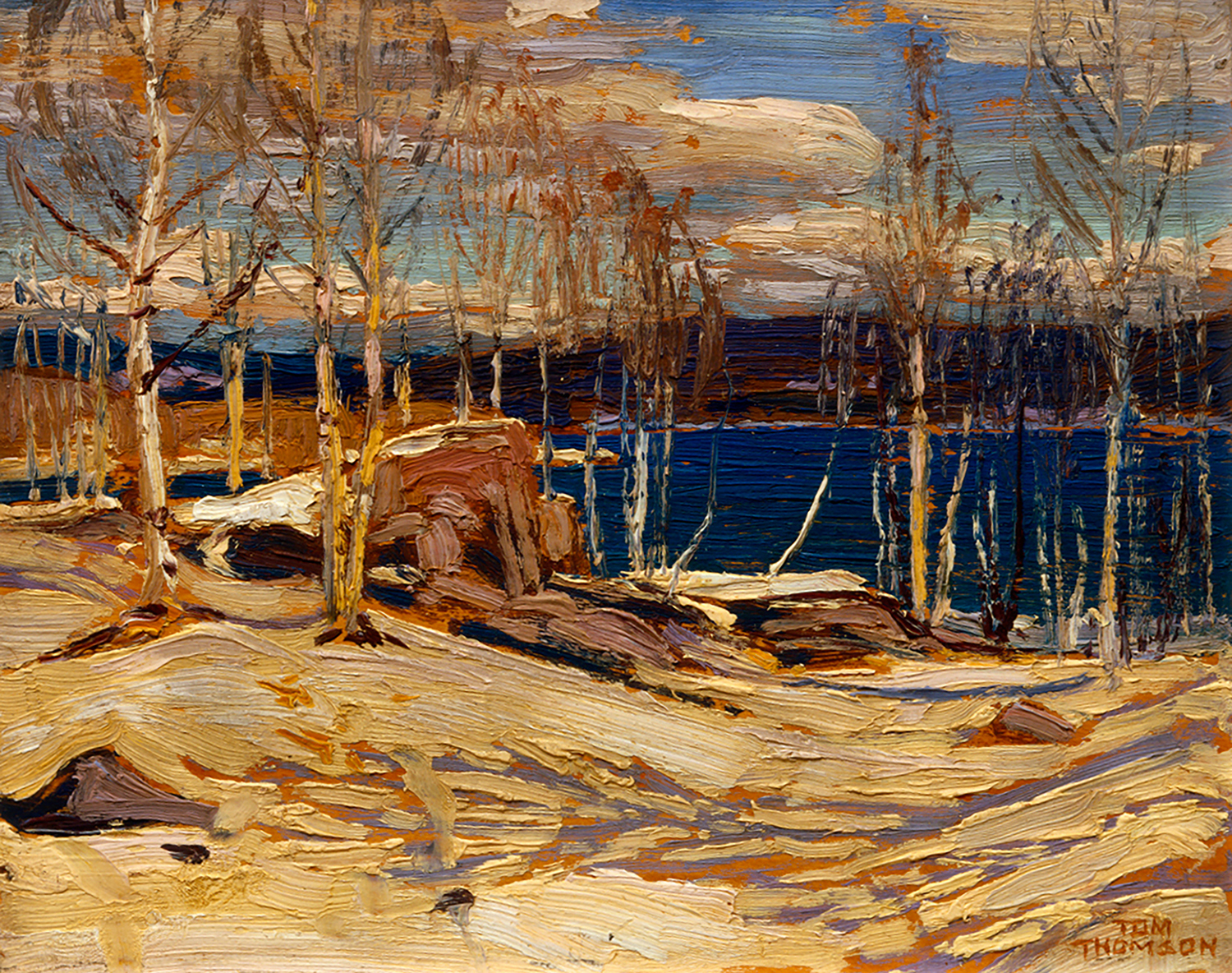 Spring Ice, 1915