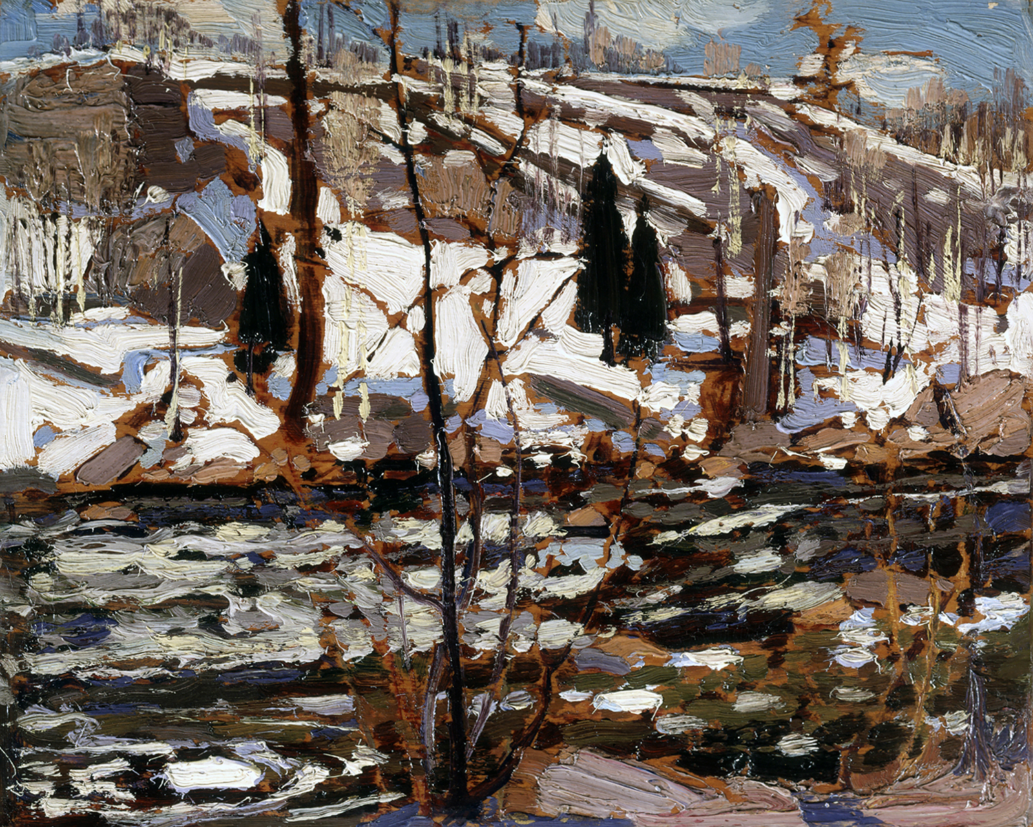 Spring Break-up, 1917