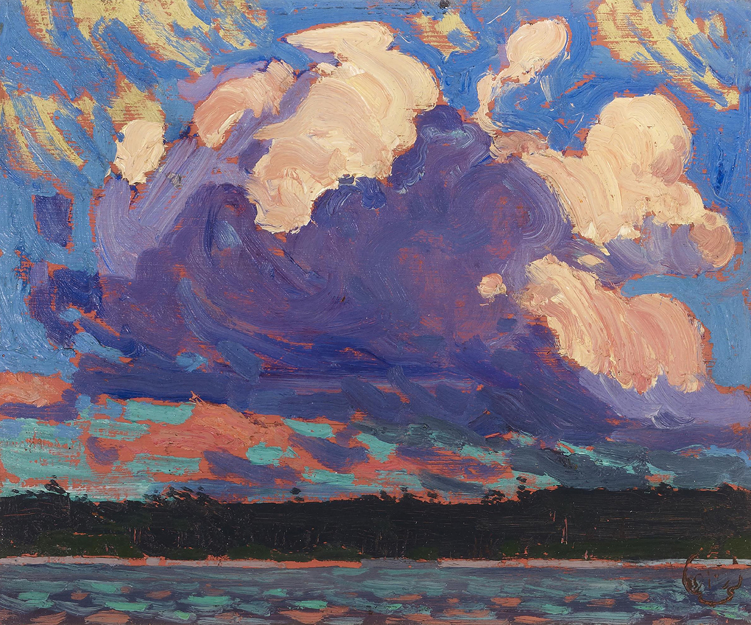 Evening Cloud, 1914
