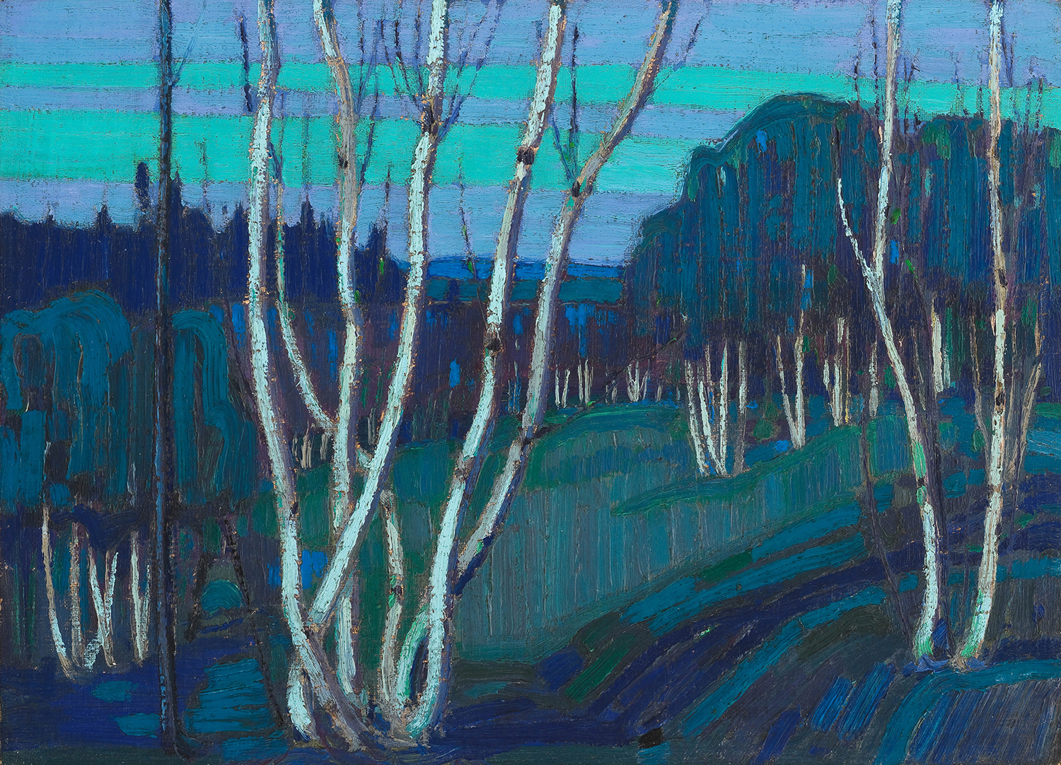 Silver Birches, 1915