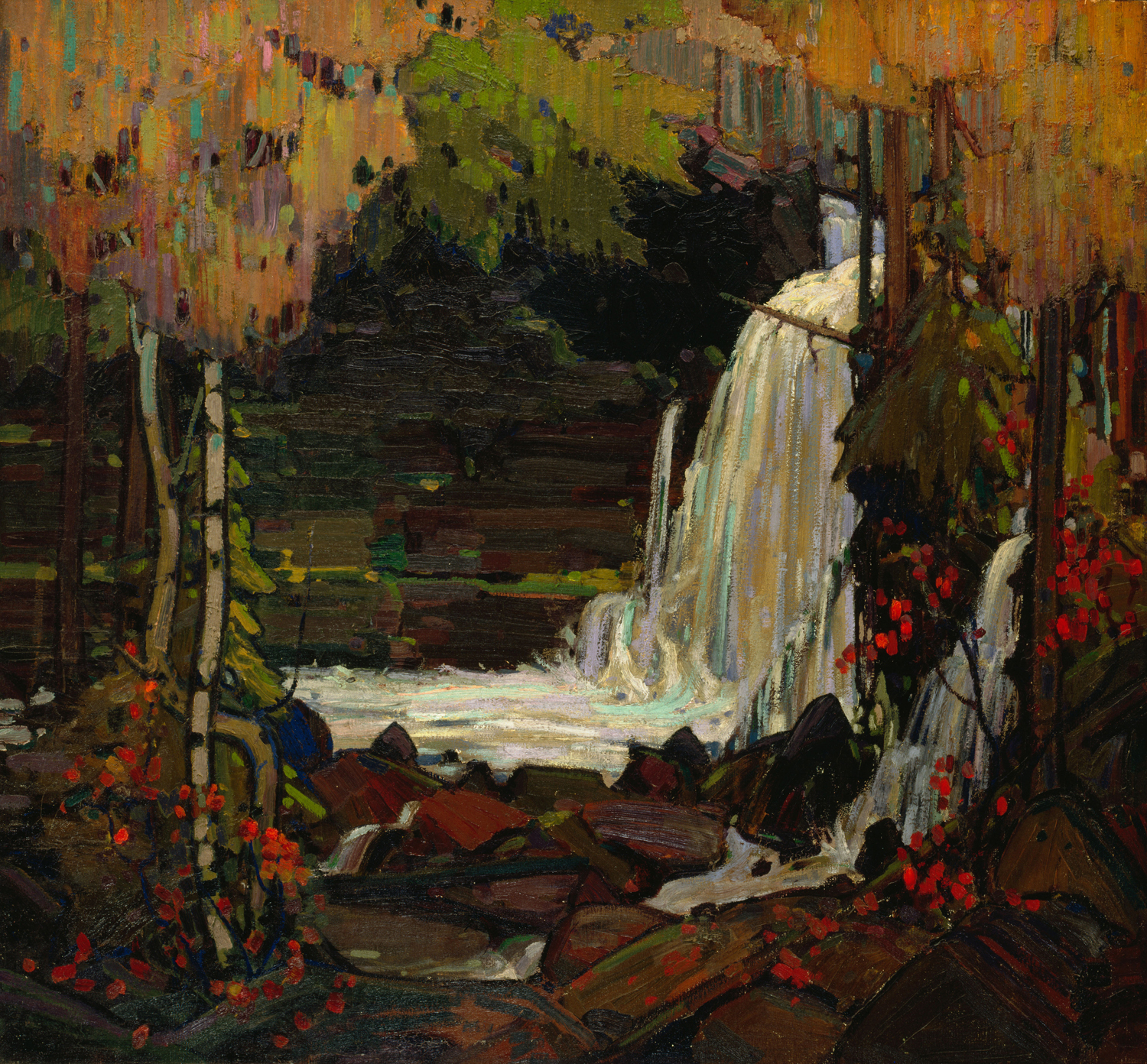 Woodland Waterfall, 1916