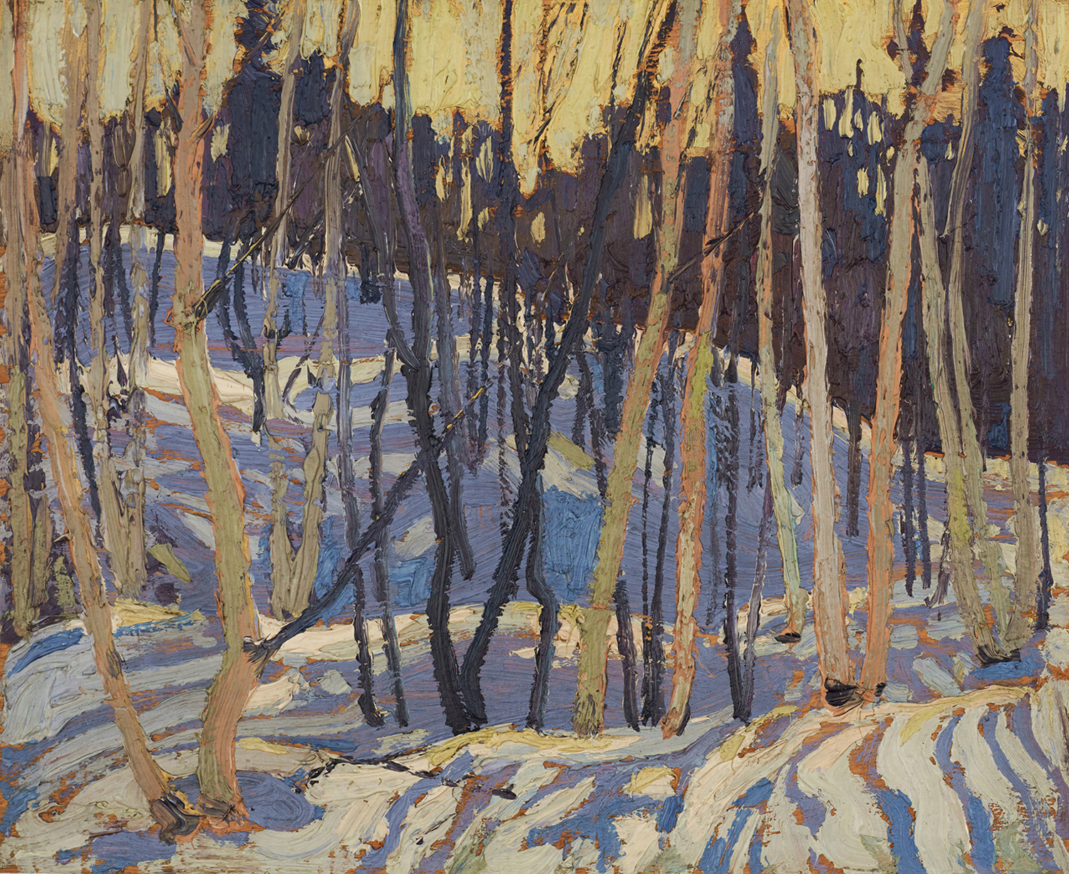 Snow Shadows, 1916