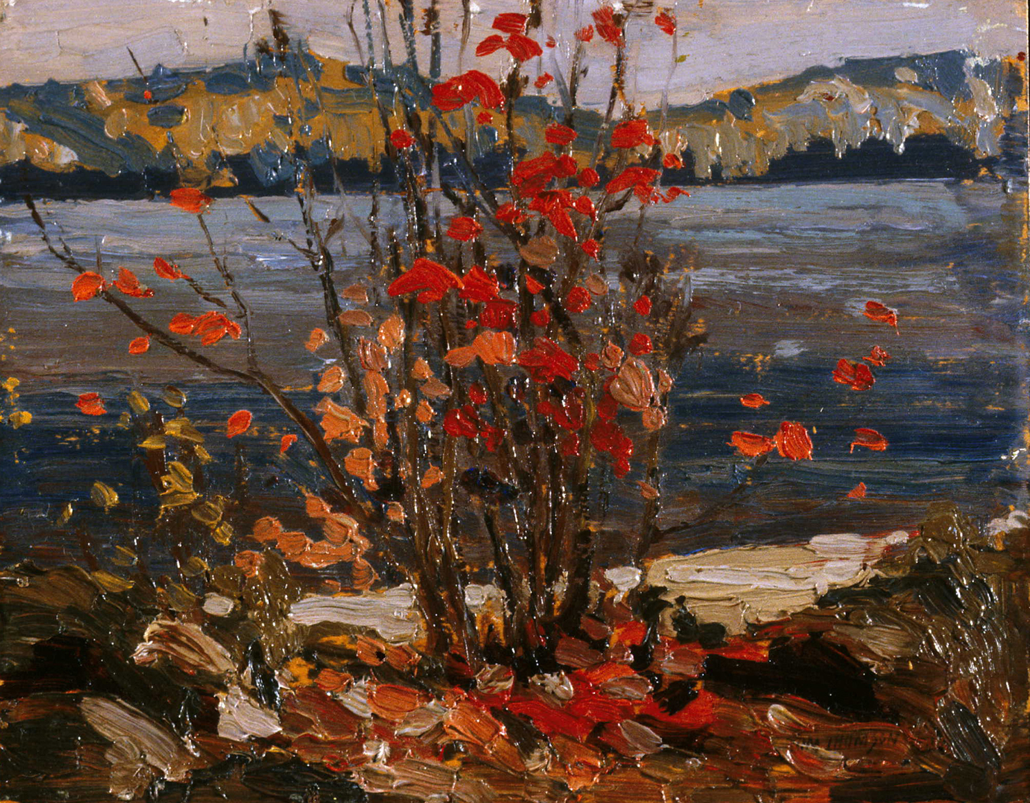 Lake and Red Tree, 1916