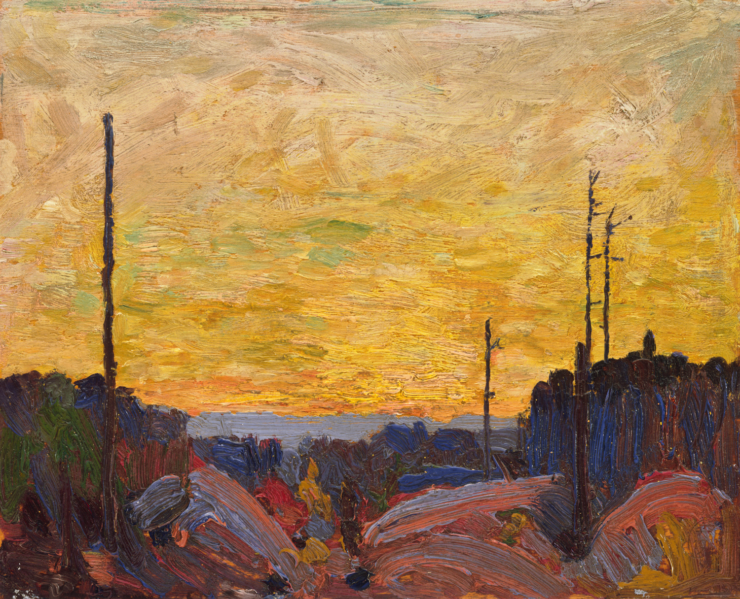 Burned Over Land, 1916