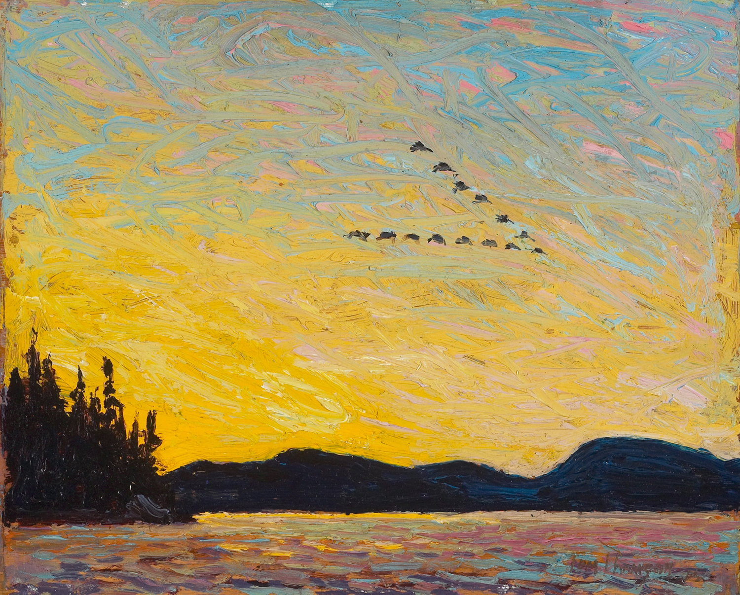 Round Lake, Mud Bay, 1915