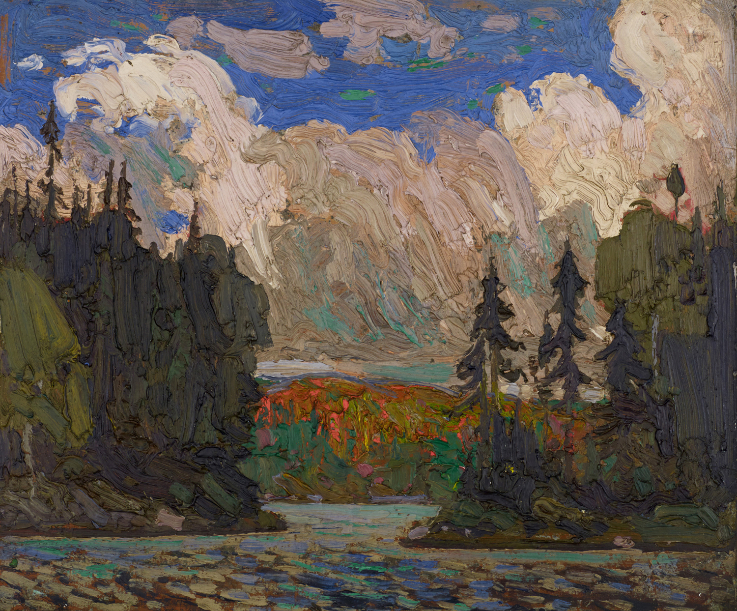 Black Spruce in Autumn, 1915