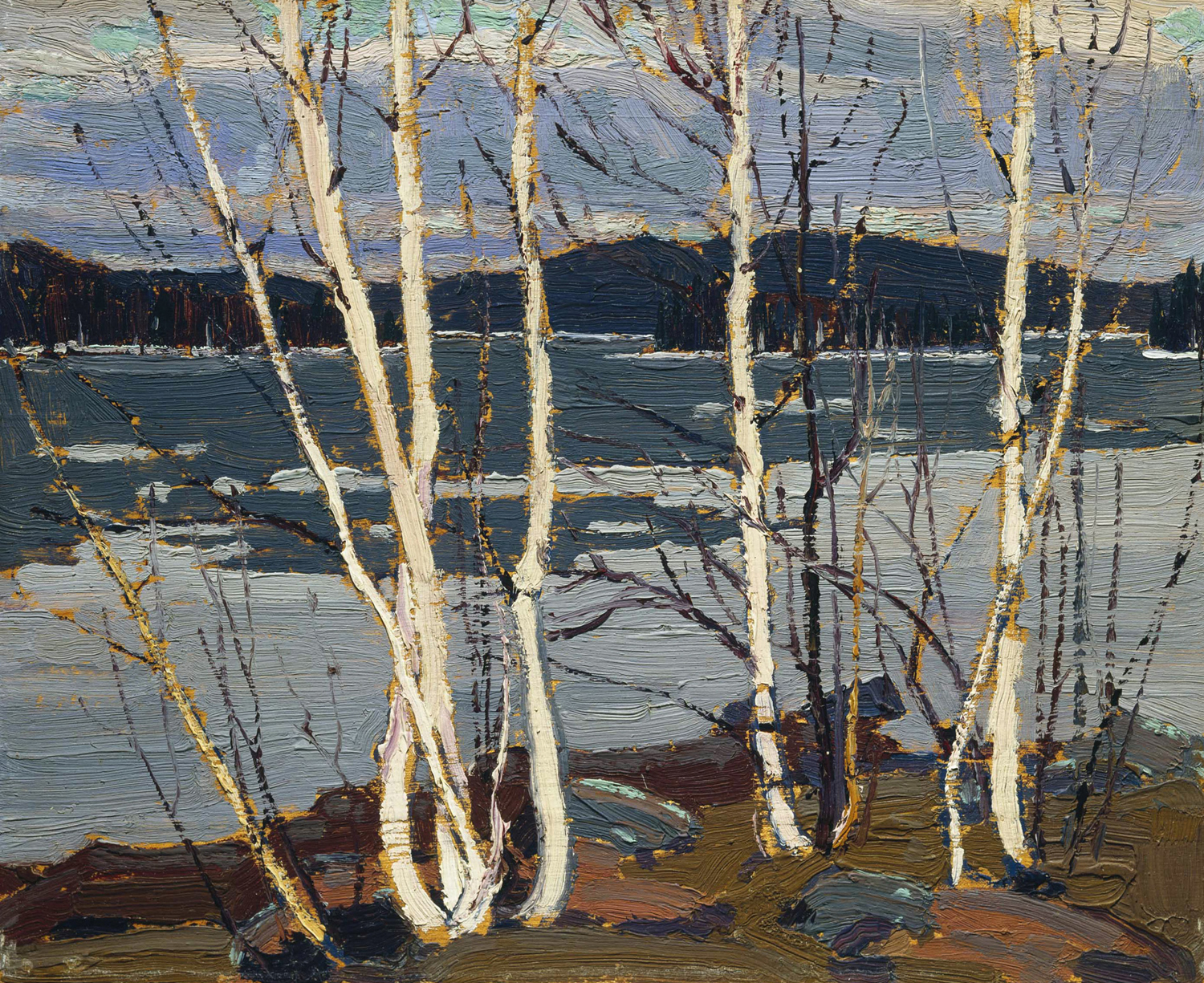 Spring in Algonquin Park, 1917