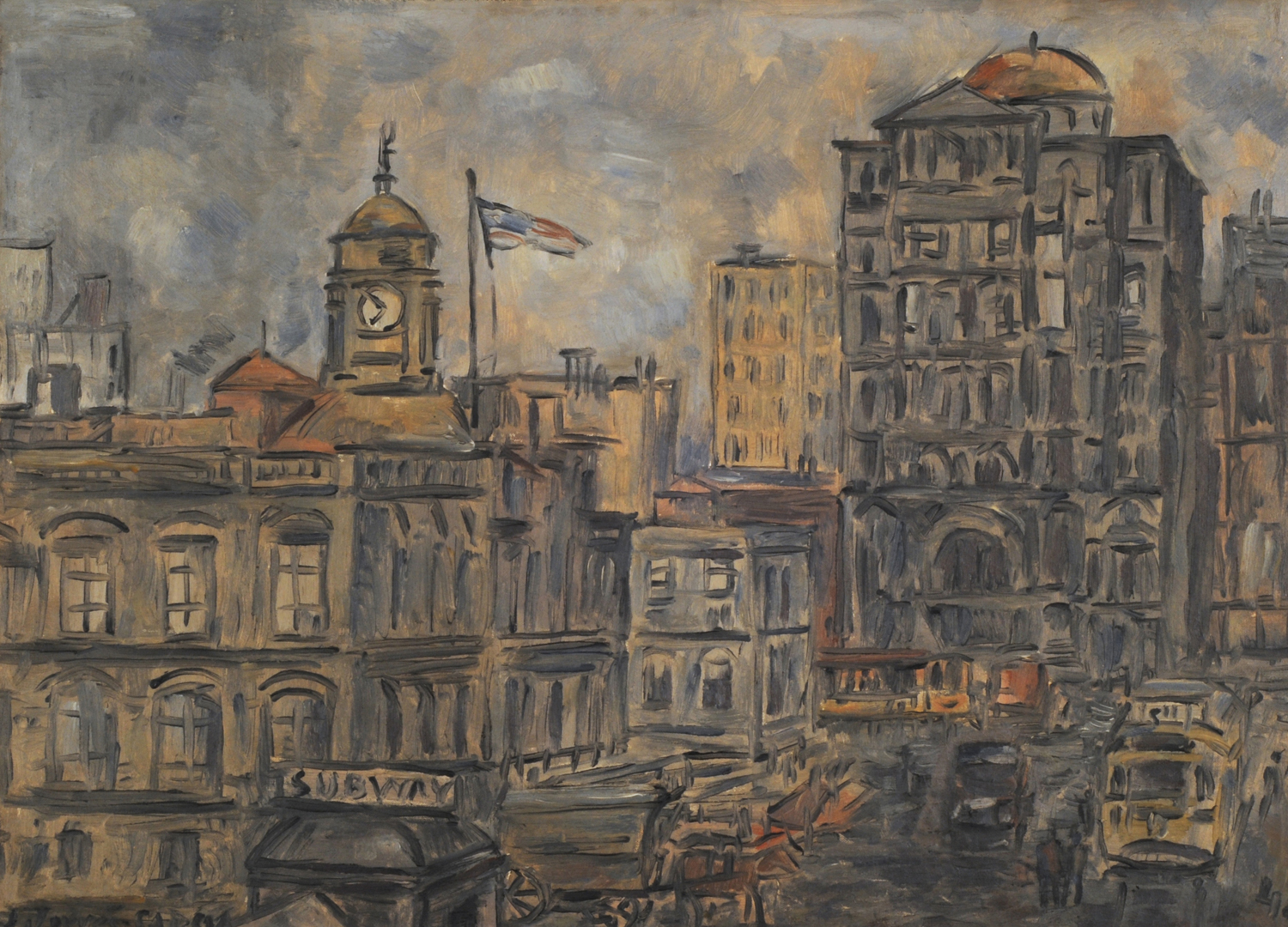 City Hall, NY, 1942