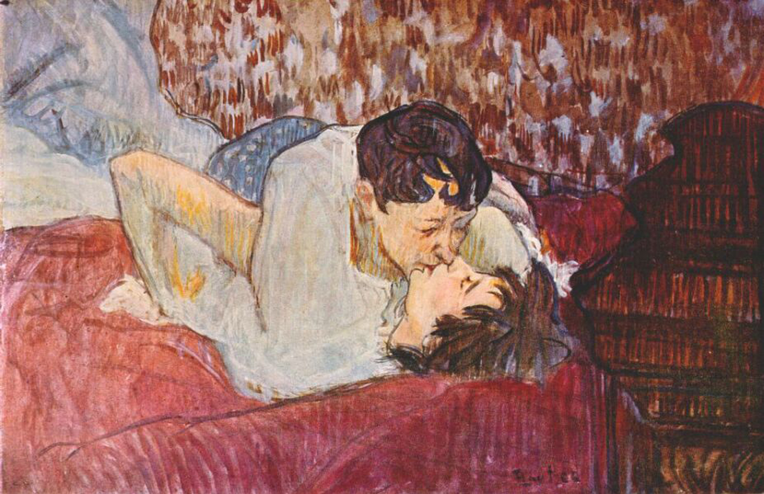 The Kiss on the Bed), 1892