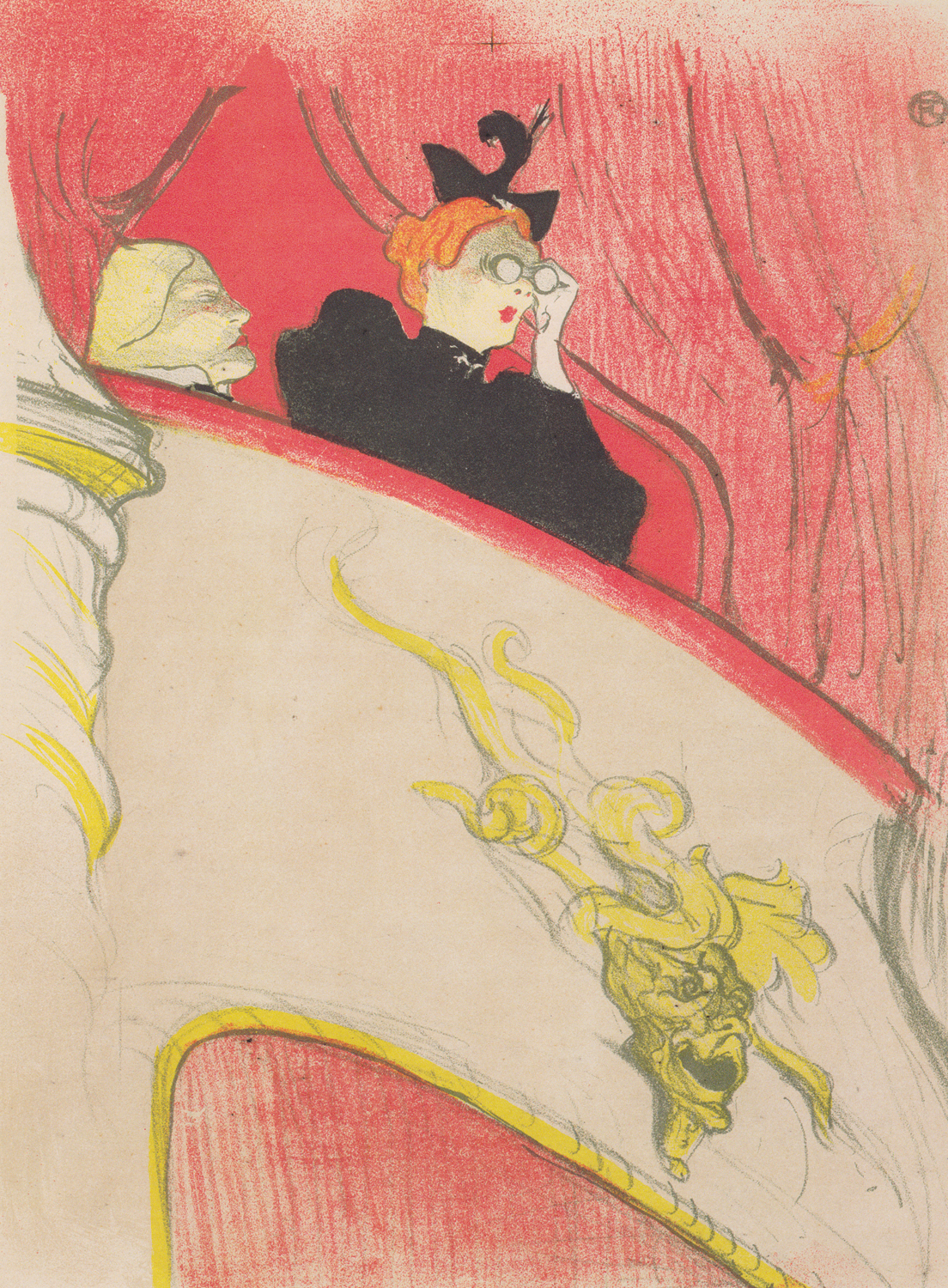 The Loge with the Gold Mask, 1893