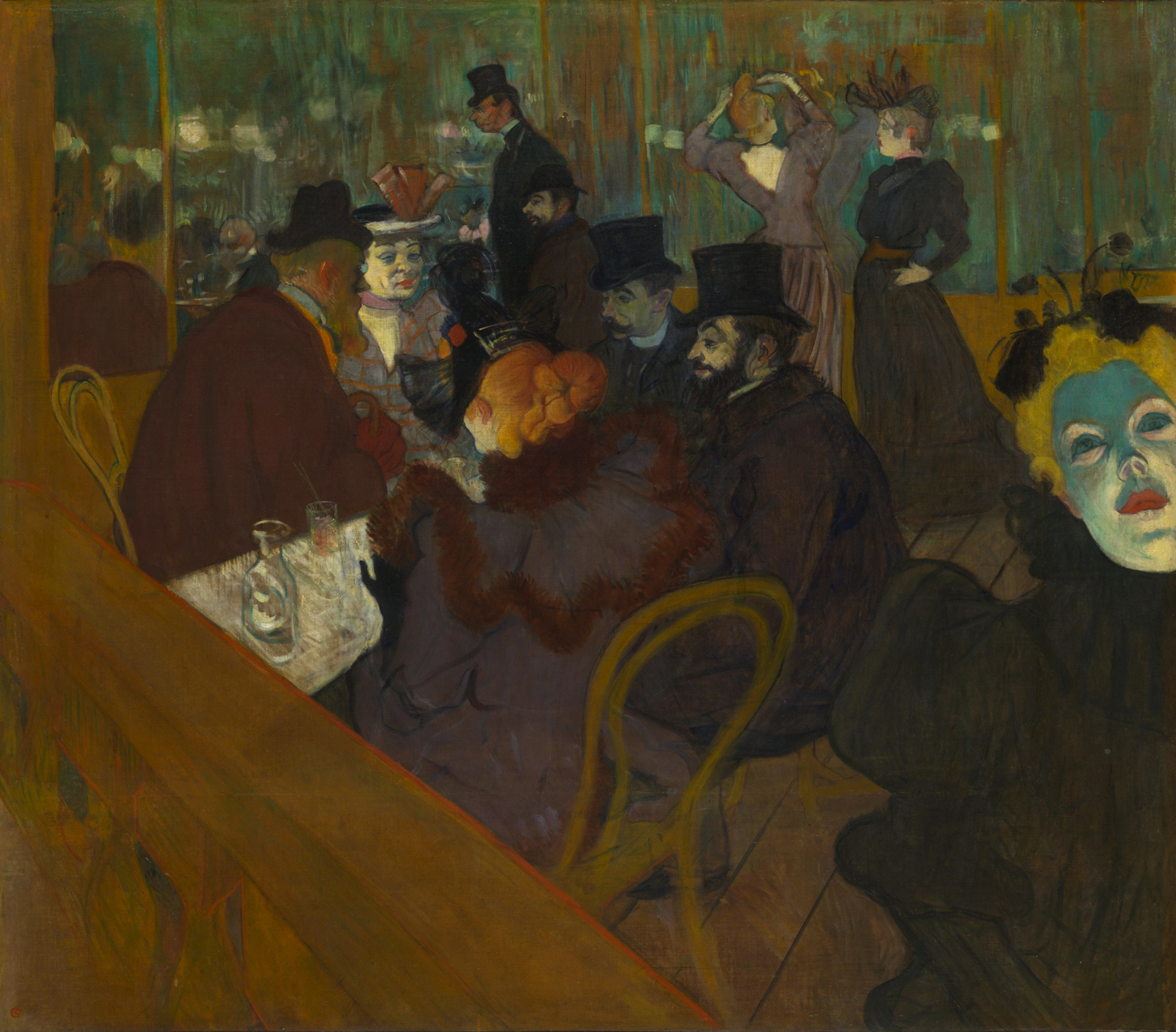 At the Moulin Rouge, c. 1892-95
