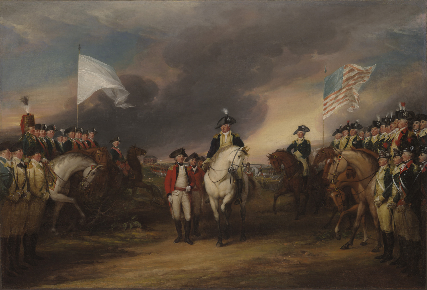 The Surrender of Lord Cornwallis at Yorktown, October 19, 1781, 1820