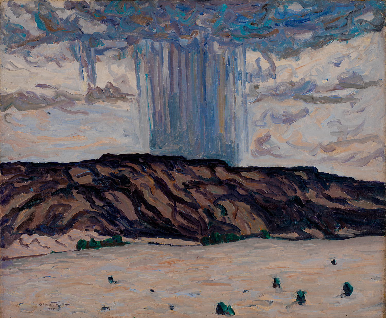 Cloudburst at Black Mesa, New Mexico, 1925