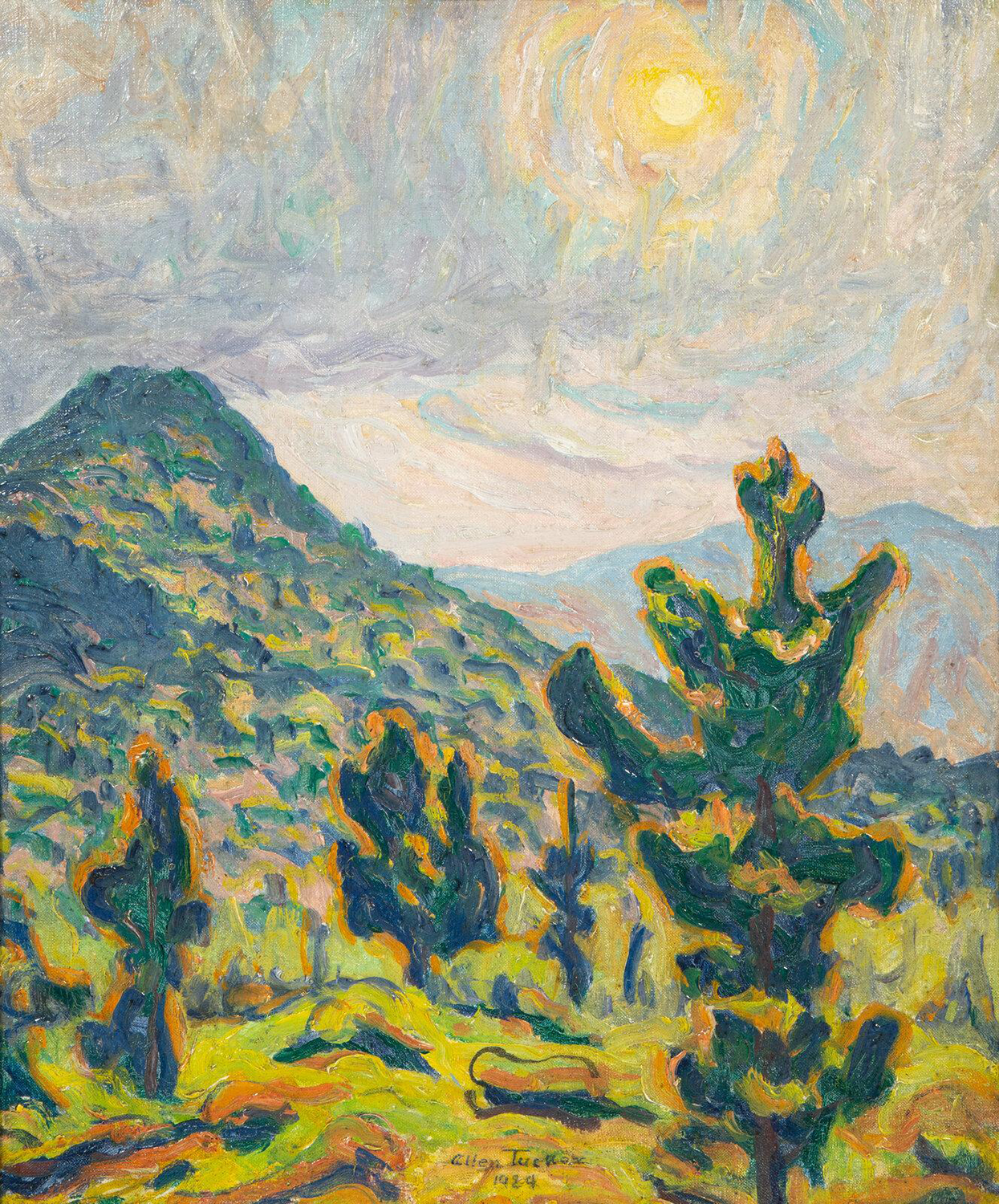 Early Evening Light, Catskill Mountain, 1924