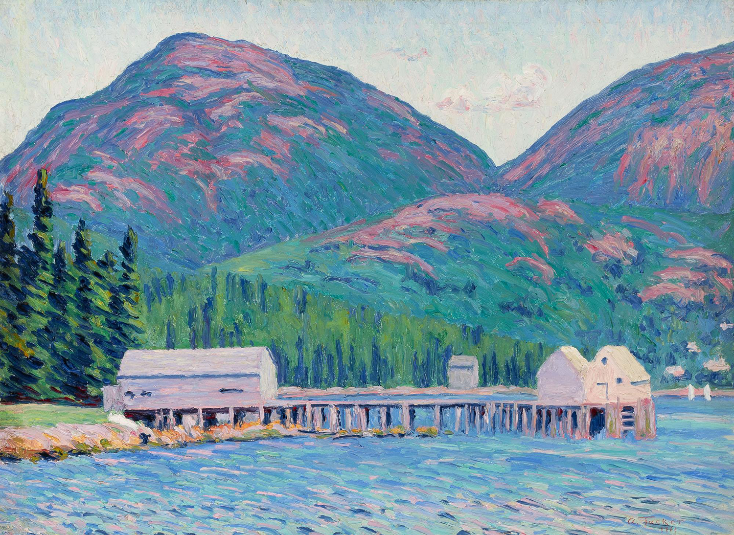 Mountains of Mt. Desert, 1912