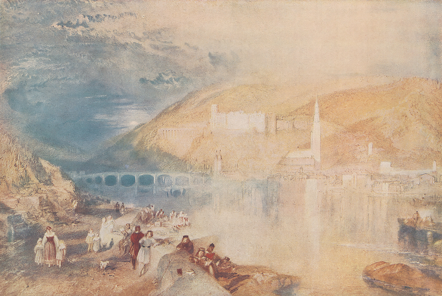 Heidelberg Sunset, c. 1840-42