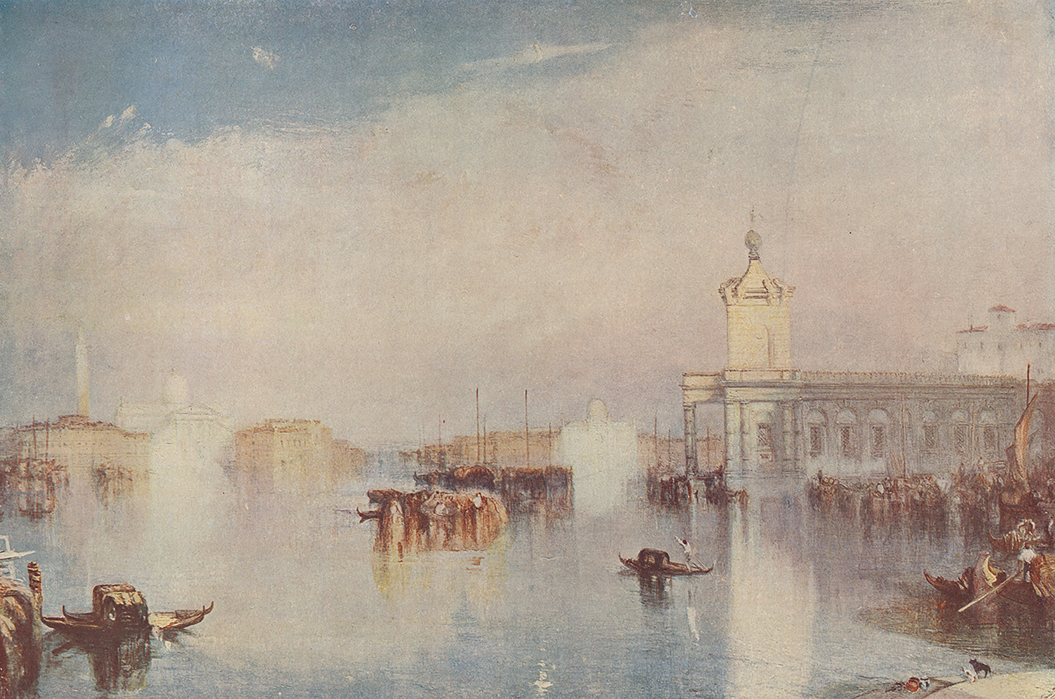 The Dogana, San Giorgio, Citella, from the Steps of the Europa