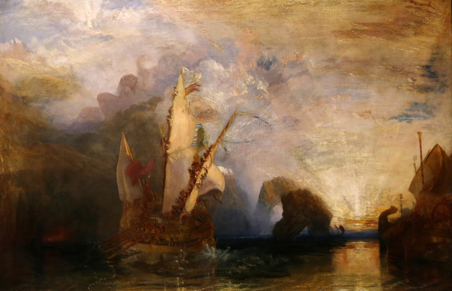 Odysseus Deriding Polyphemus, 1829