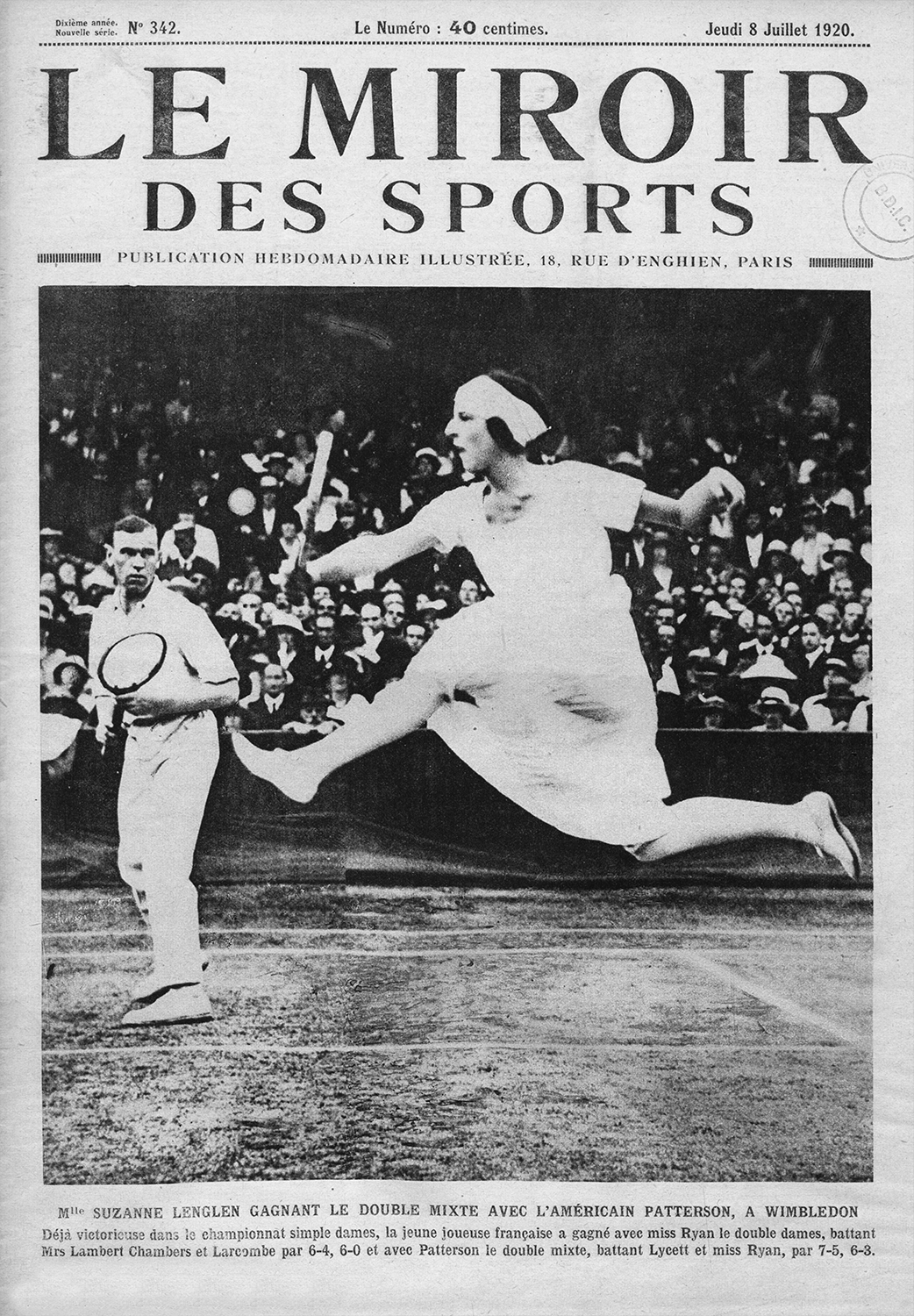 Le Miroir des Sports, July 1920