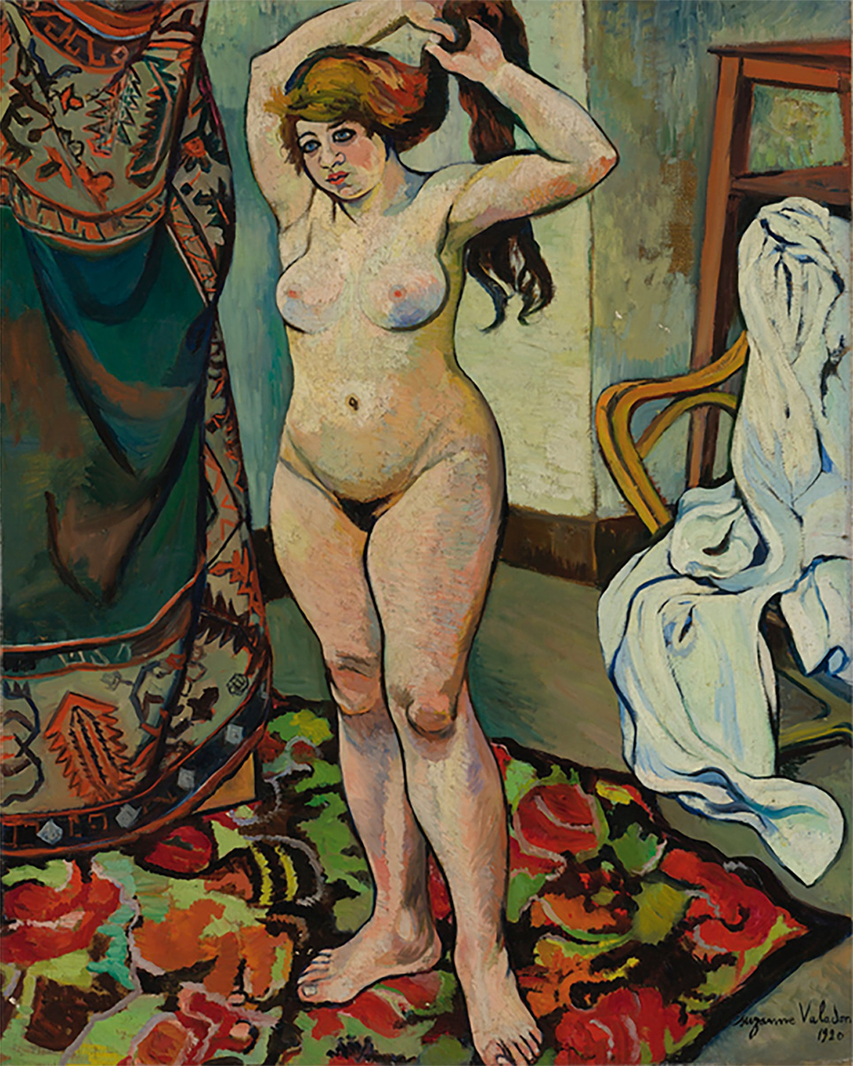 Gilbert Nue se Coiffant, 1920