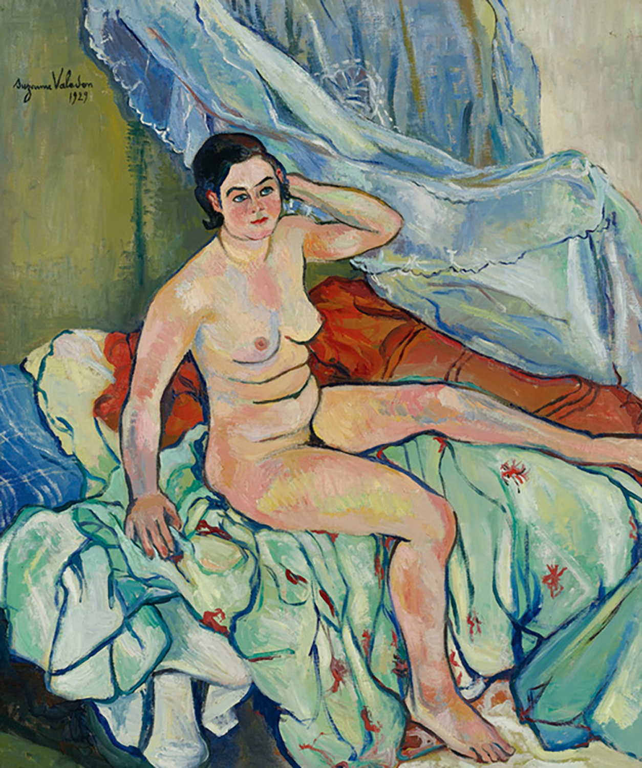 Nu Assis au Bord d'un Lit (Nude Sitting on the Edge of a Bed), 1929