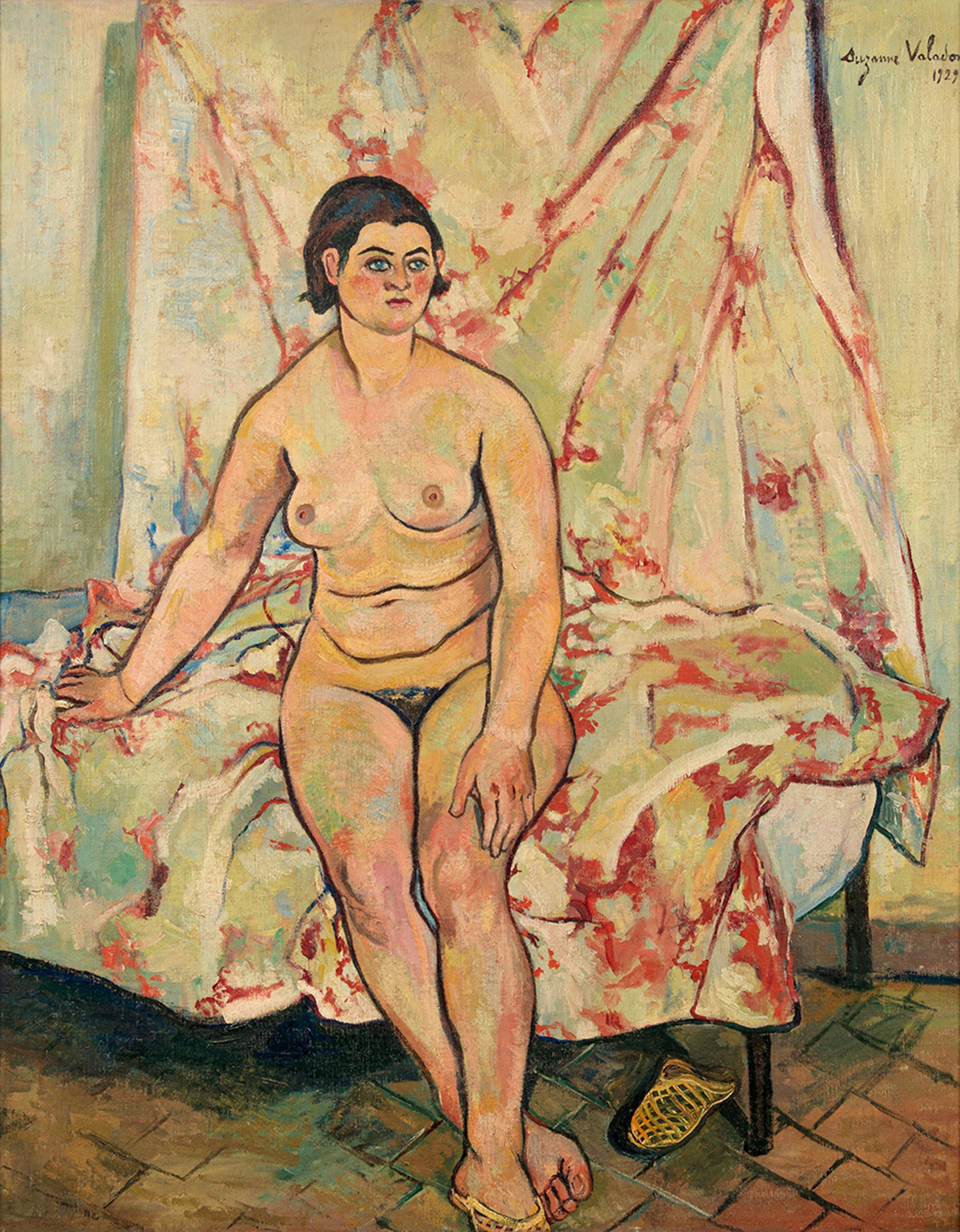 Nu Assis au Bord d'un Lit (Nude Sitting on the Edge of a Bed), 1929