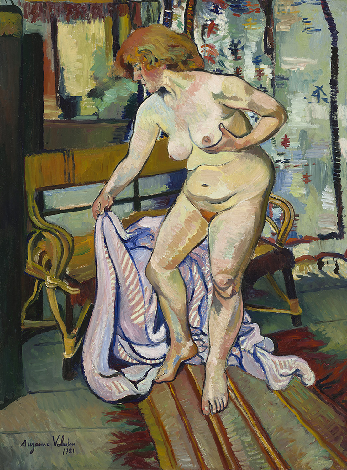 Nu a la Draperie (Nude with Towel), 1921
