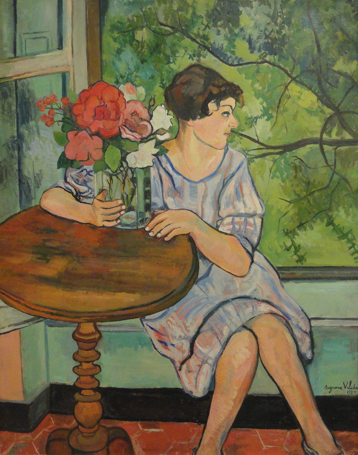 Young Girl in Front of a Window, 1930