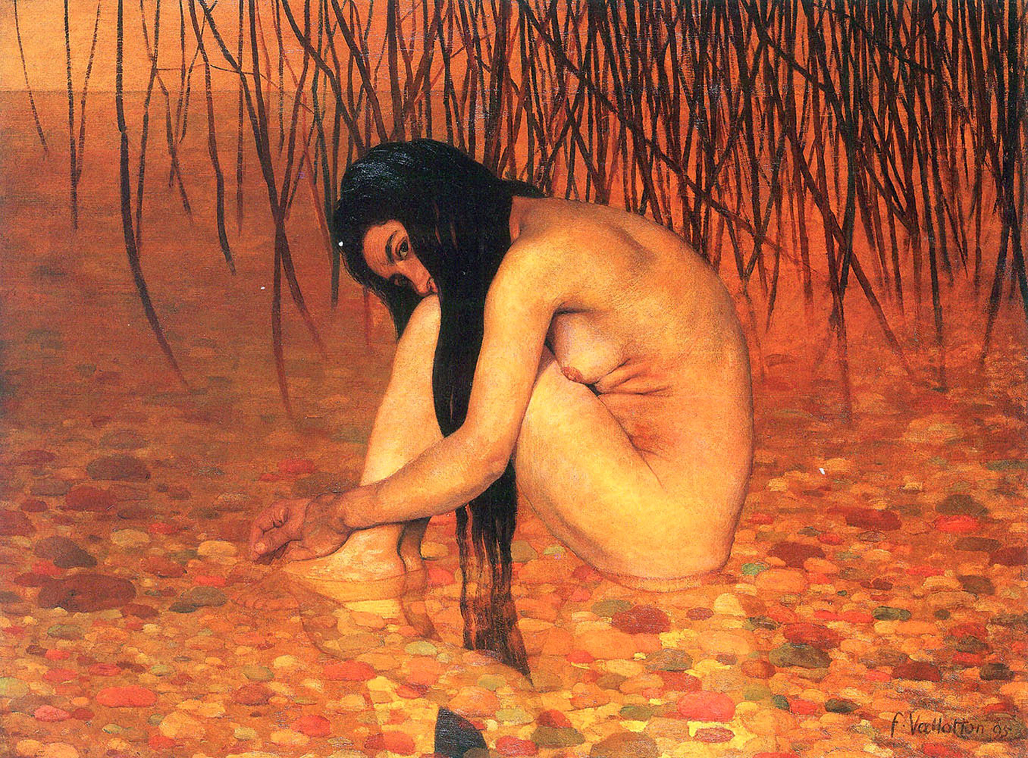 Baigneuse aux Roseaux (Bether in the Reeds), 1898