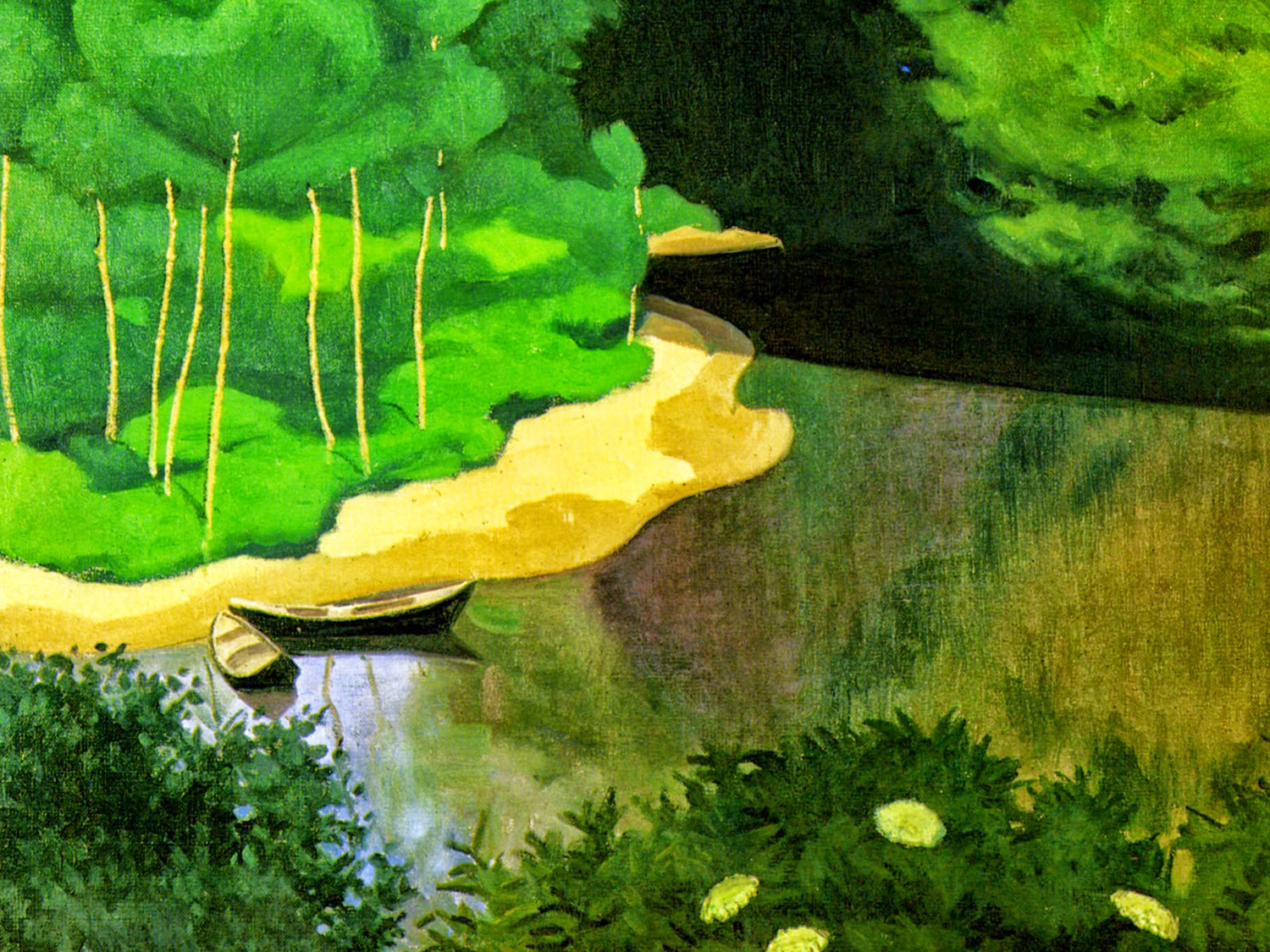 La Dordogne a Carennac, 1925