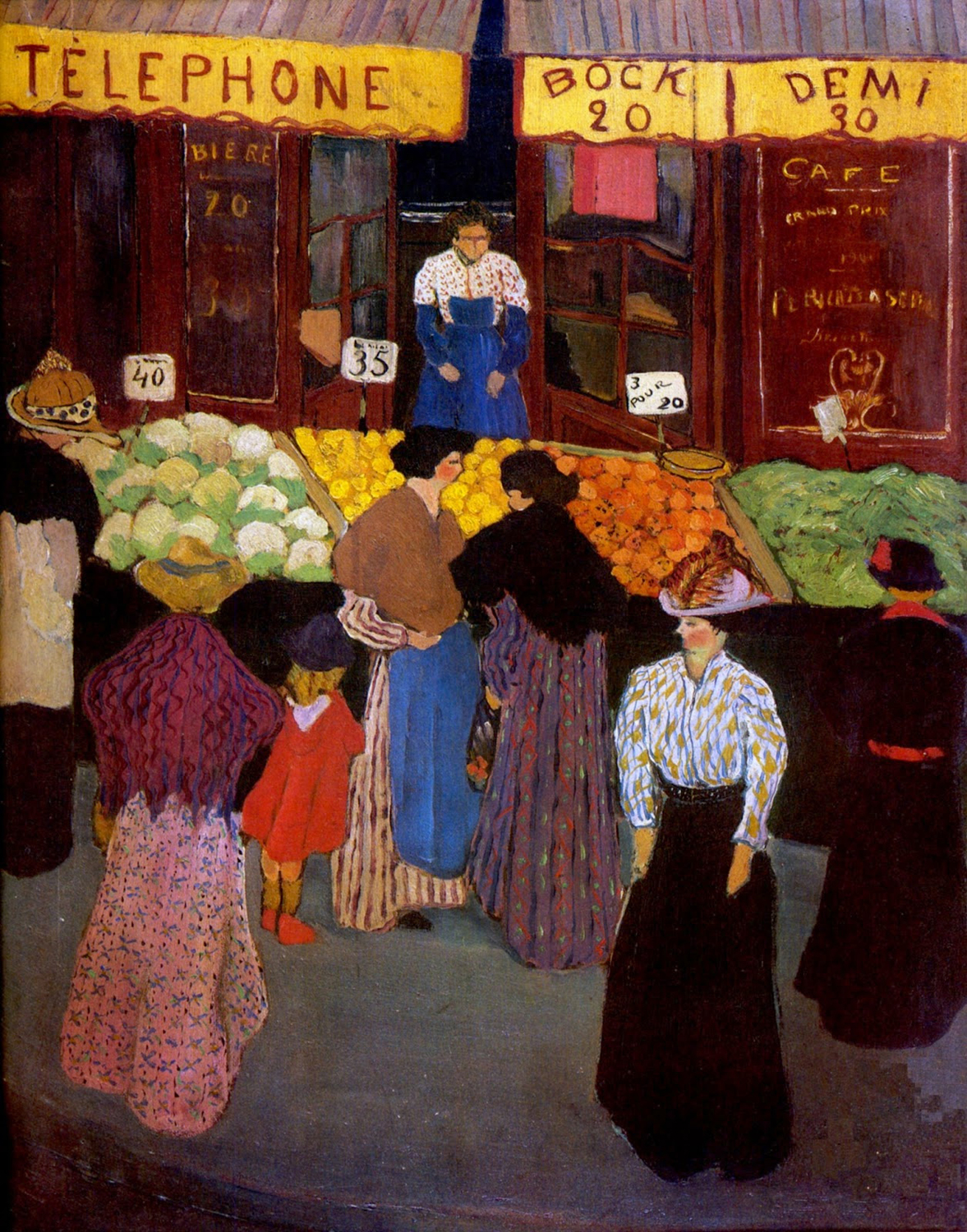 Au Marche (At the Market), 1887
