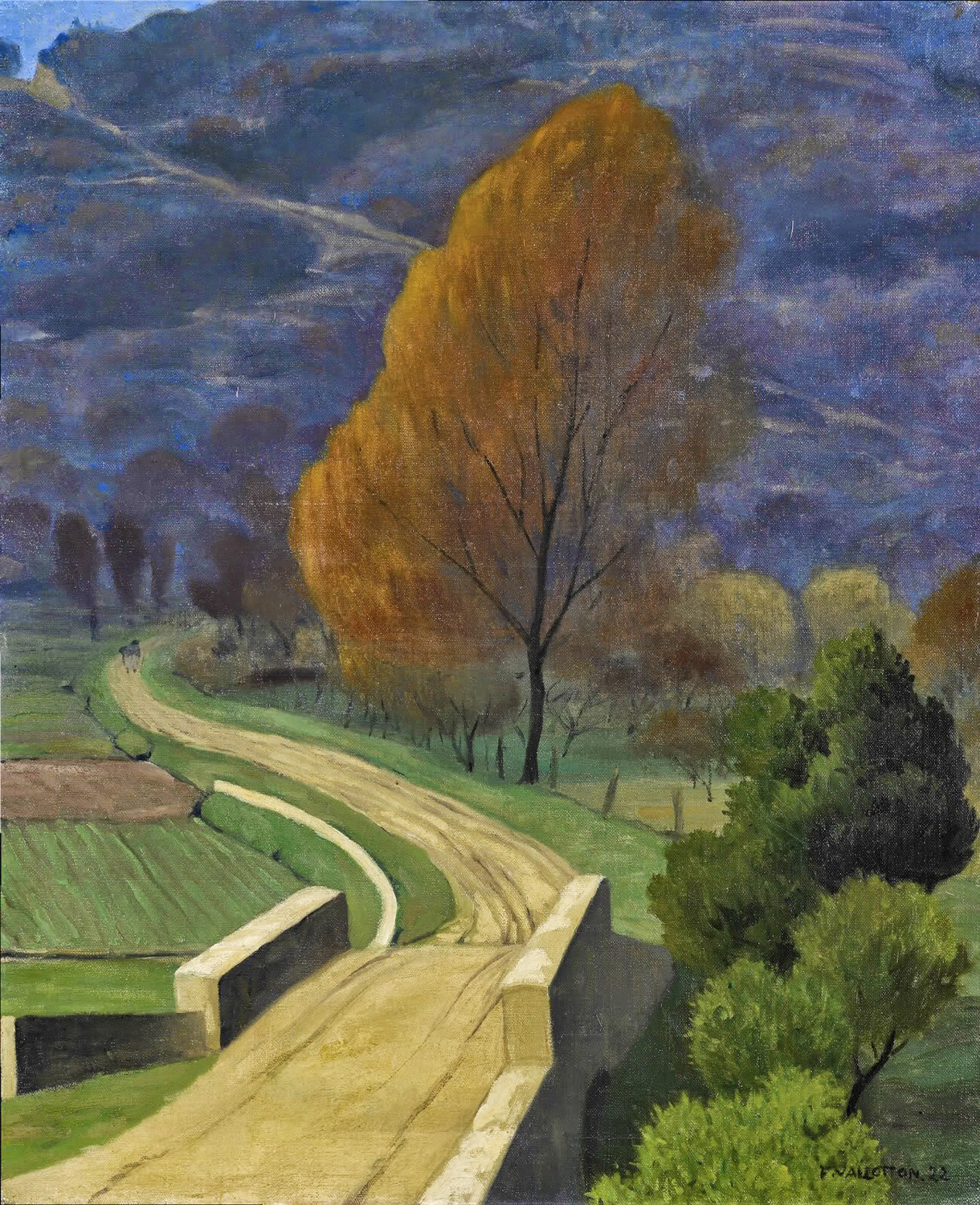 Pont Sur le Beal (Bridge On the Beal), 1922