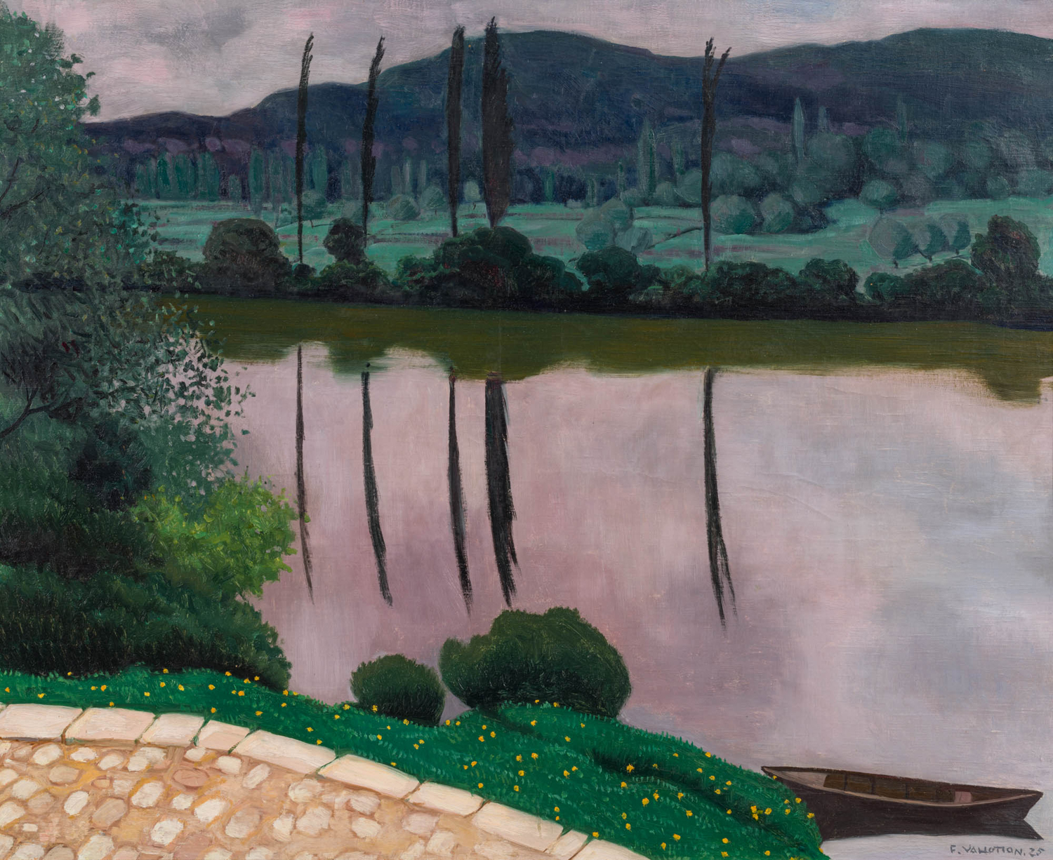 La Dordogne a Vitrac (The Dordogne River at Vitrac), 1925