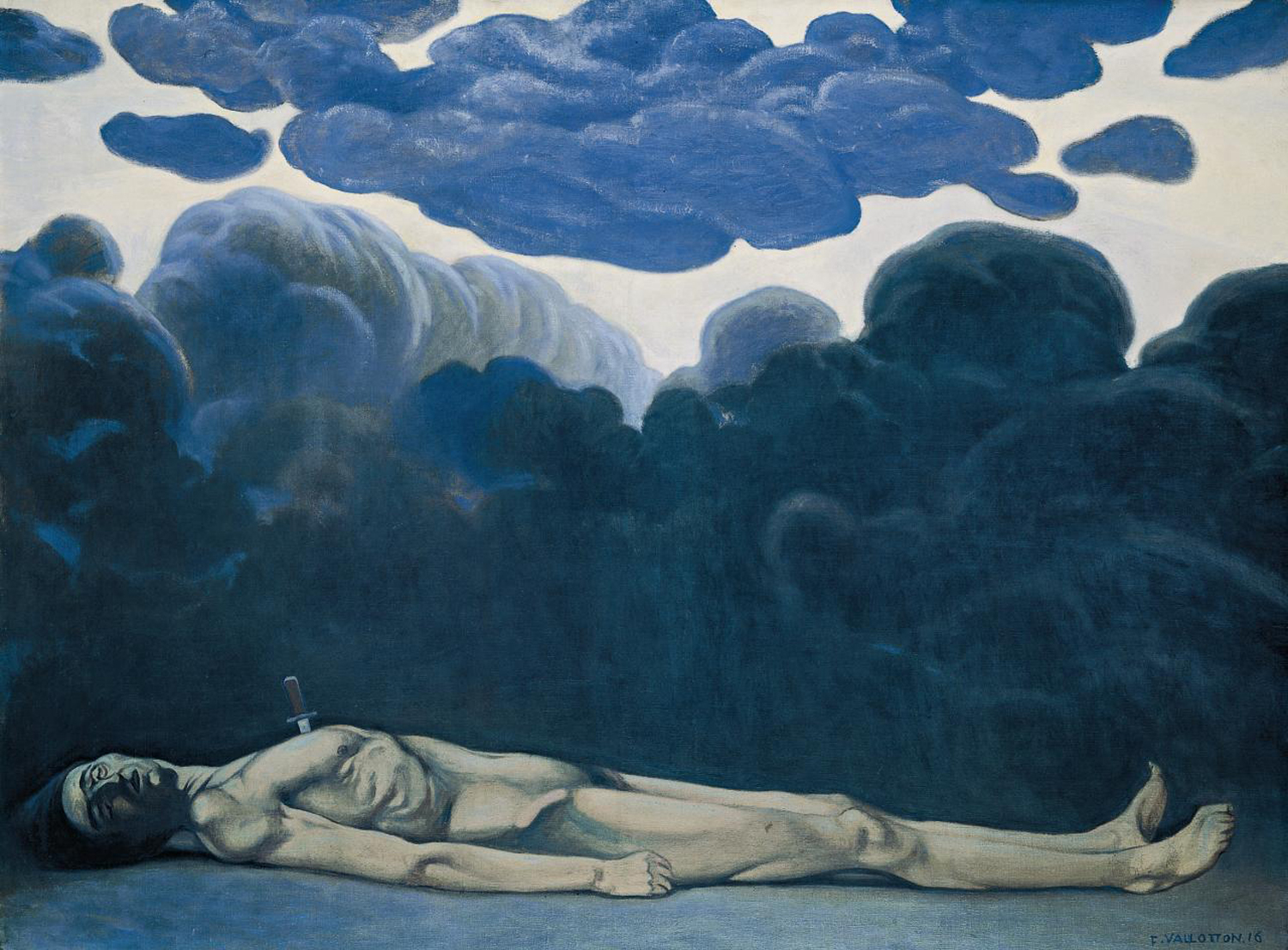 A Man Stabbed), 1916