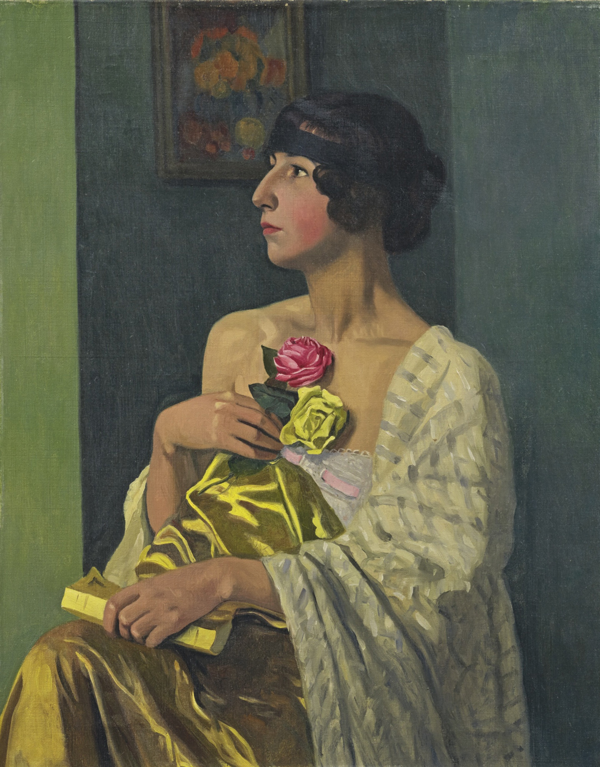 The Woman with Roses, 1919