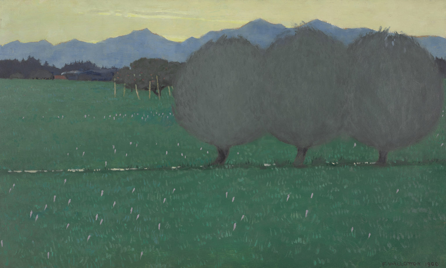 Les Saules (The Willows), 1900