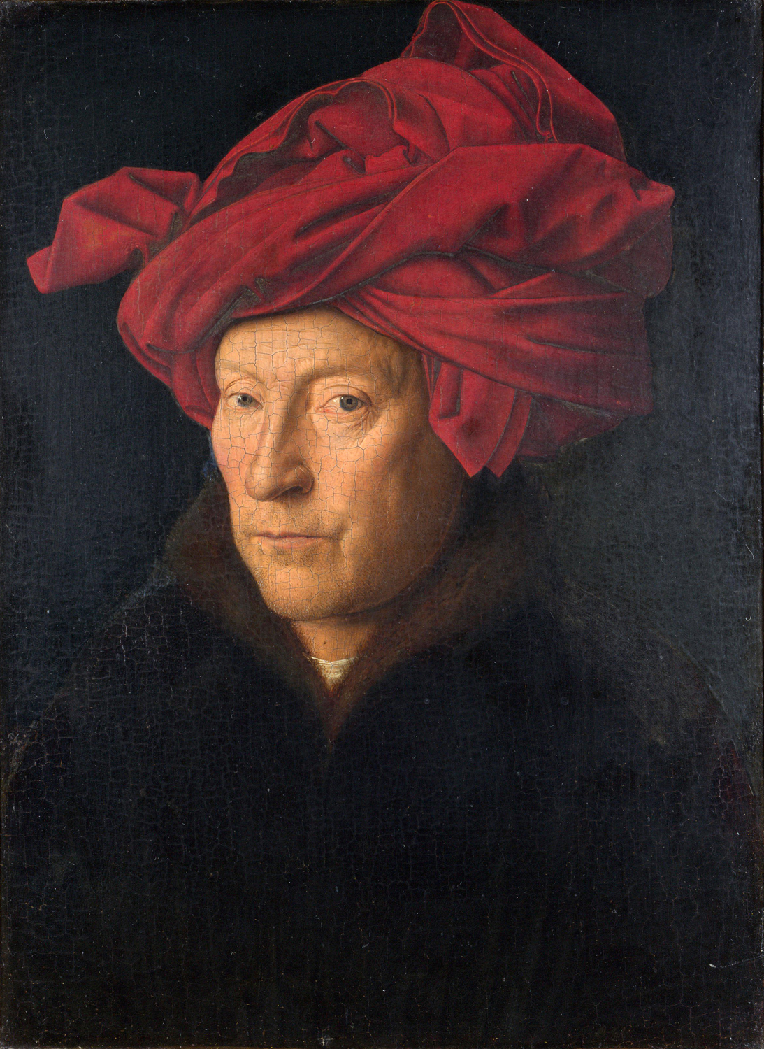 Portrait of a Man in a Red Turban,1433