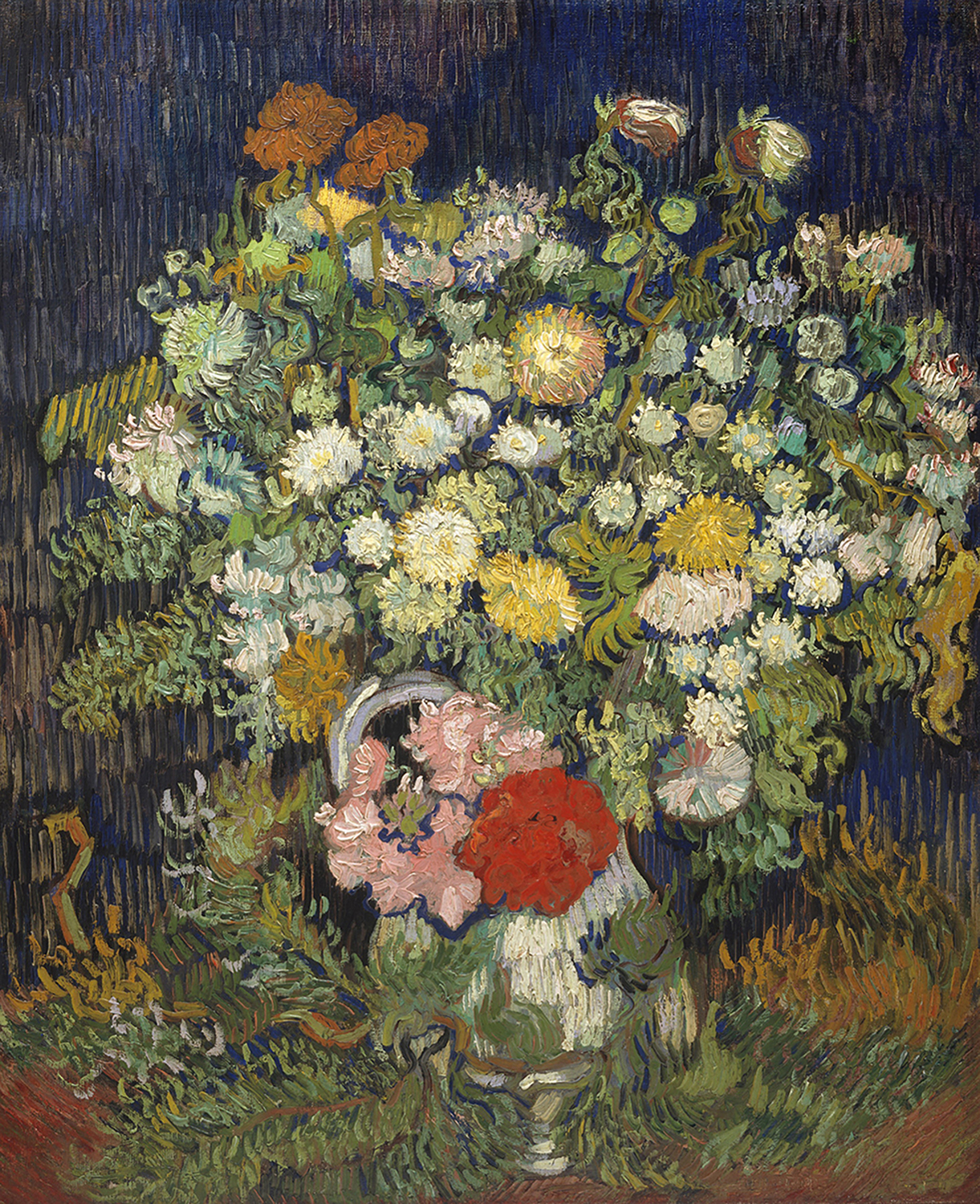 Bouquet of Flowers in a Vase 1890