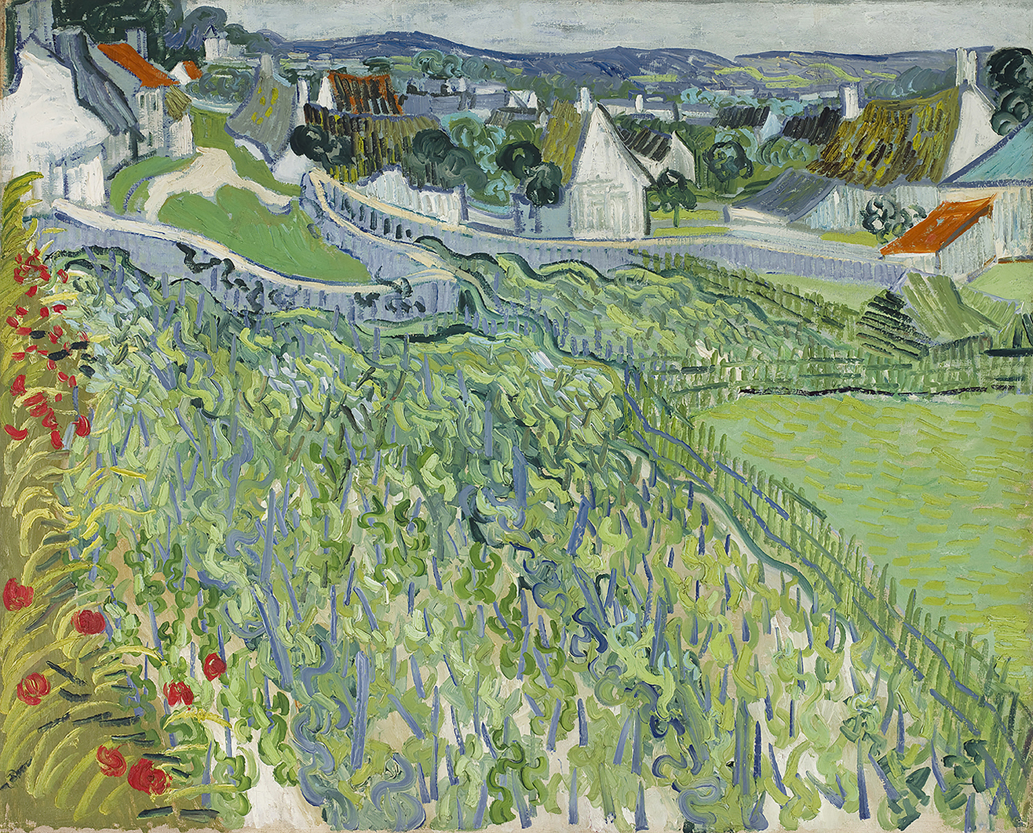 Vineyards at Auvers, 1890