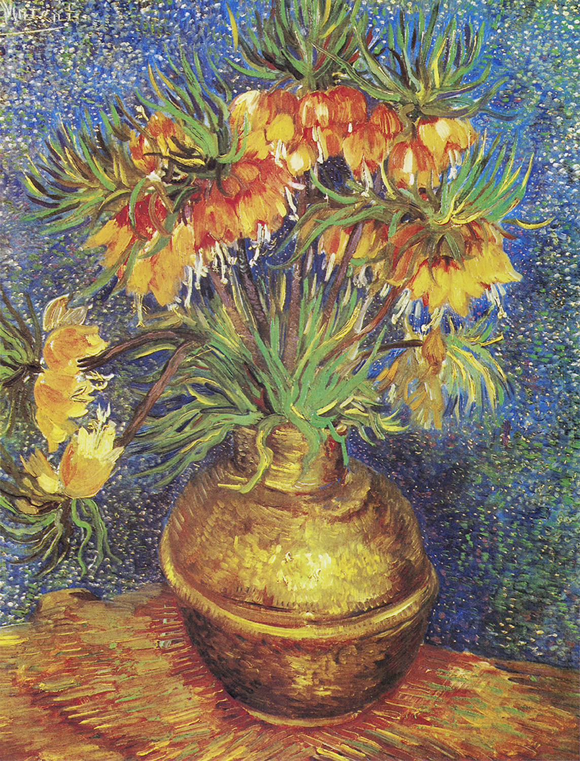 Imperial Fritillaries in a Copper Vase, 1887