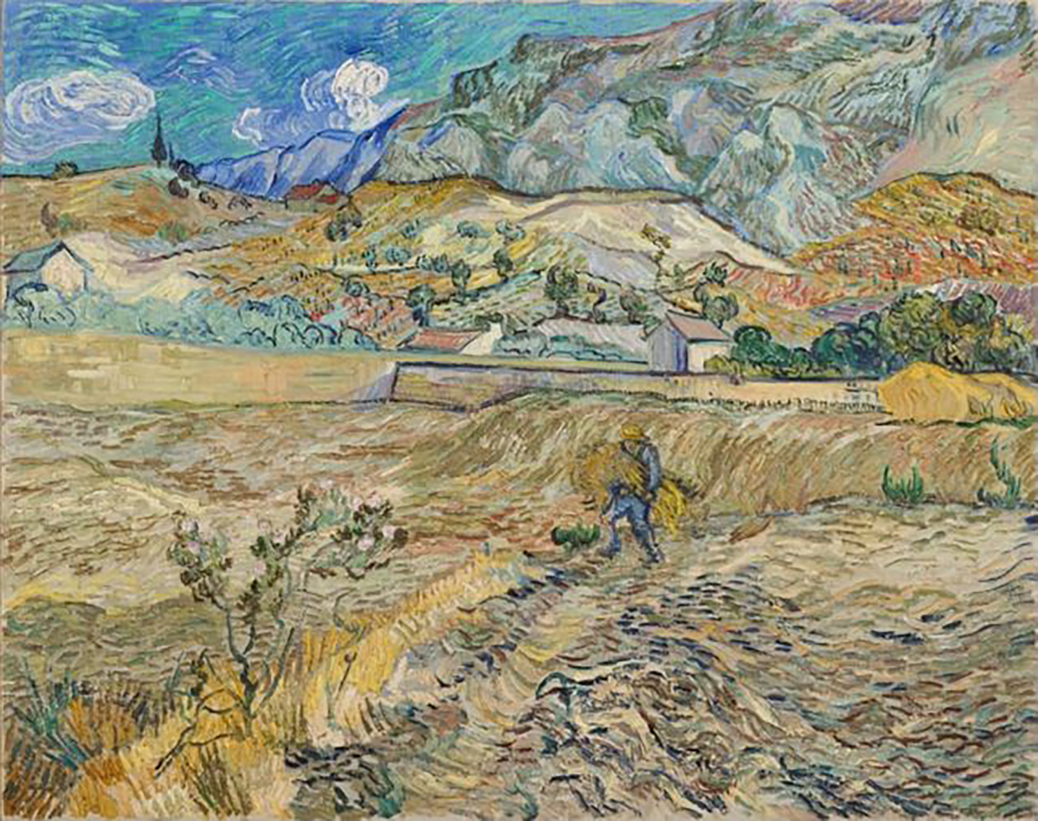 Landscape at Saint-Remy, 1889