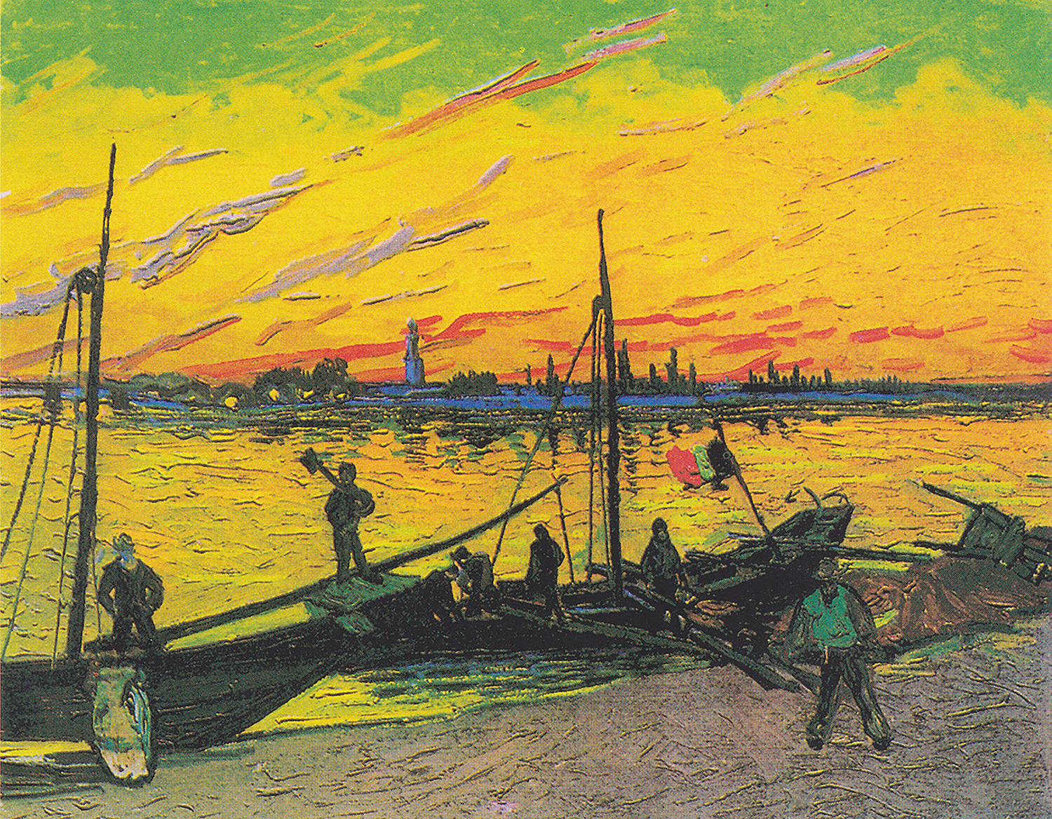 Coal Barges, 1888