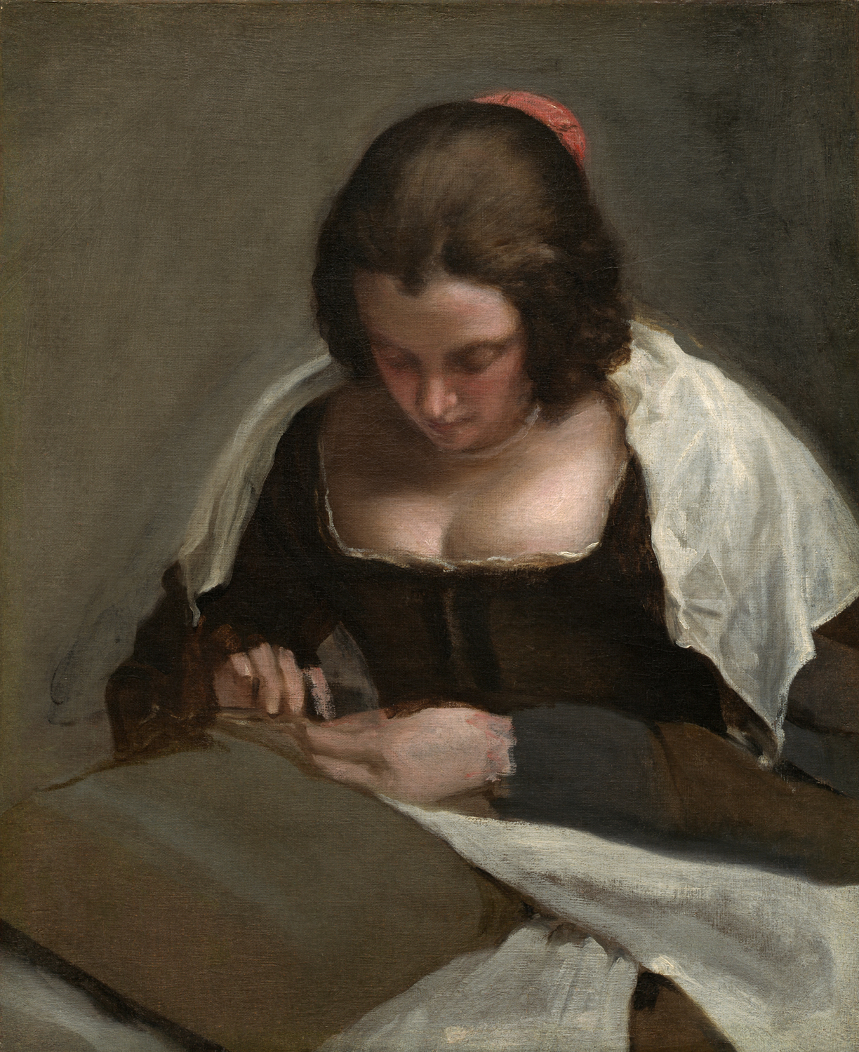 The Seamstress, c. 1650
