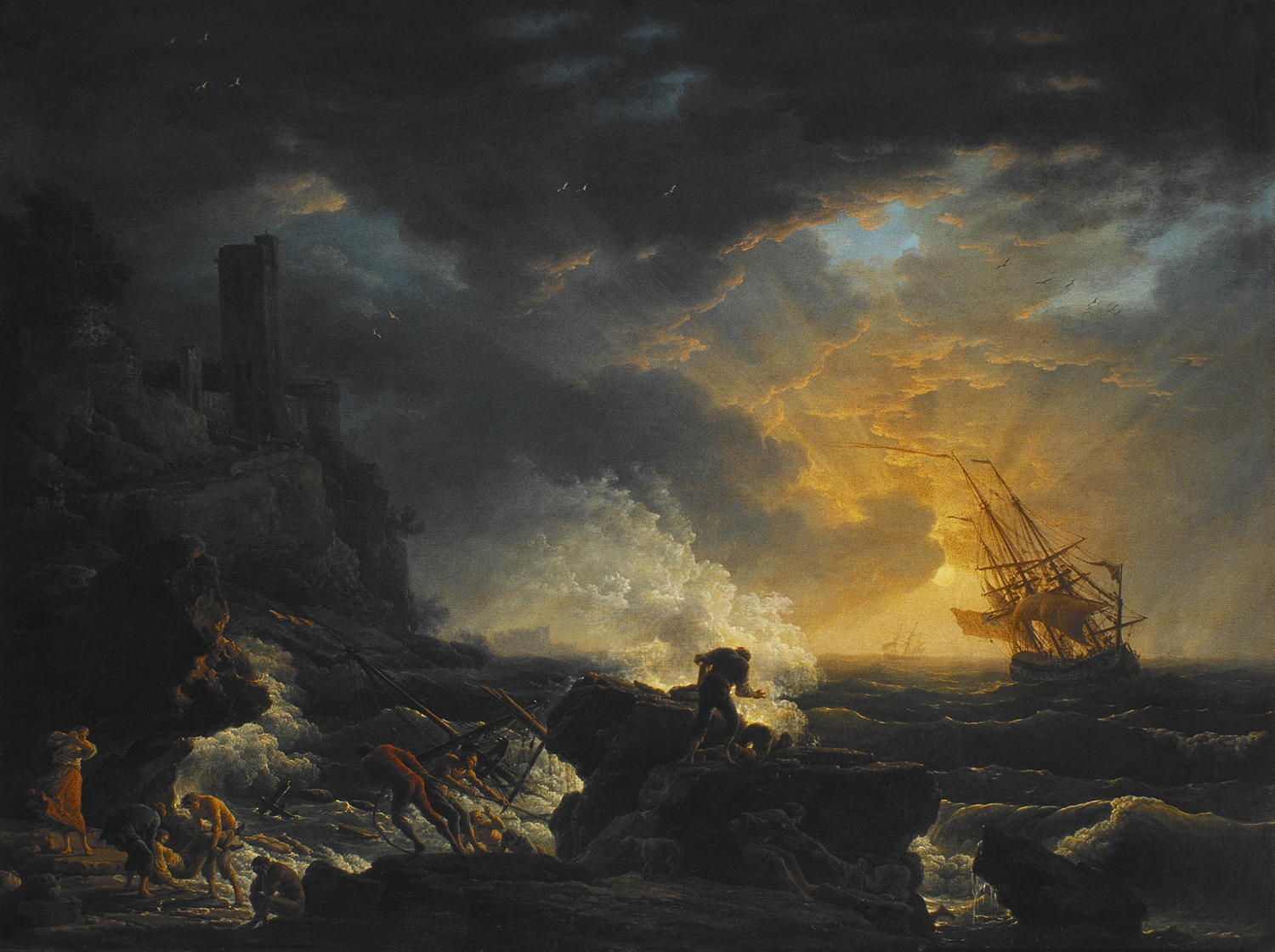 Shipwreck, 18th century