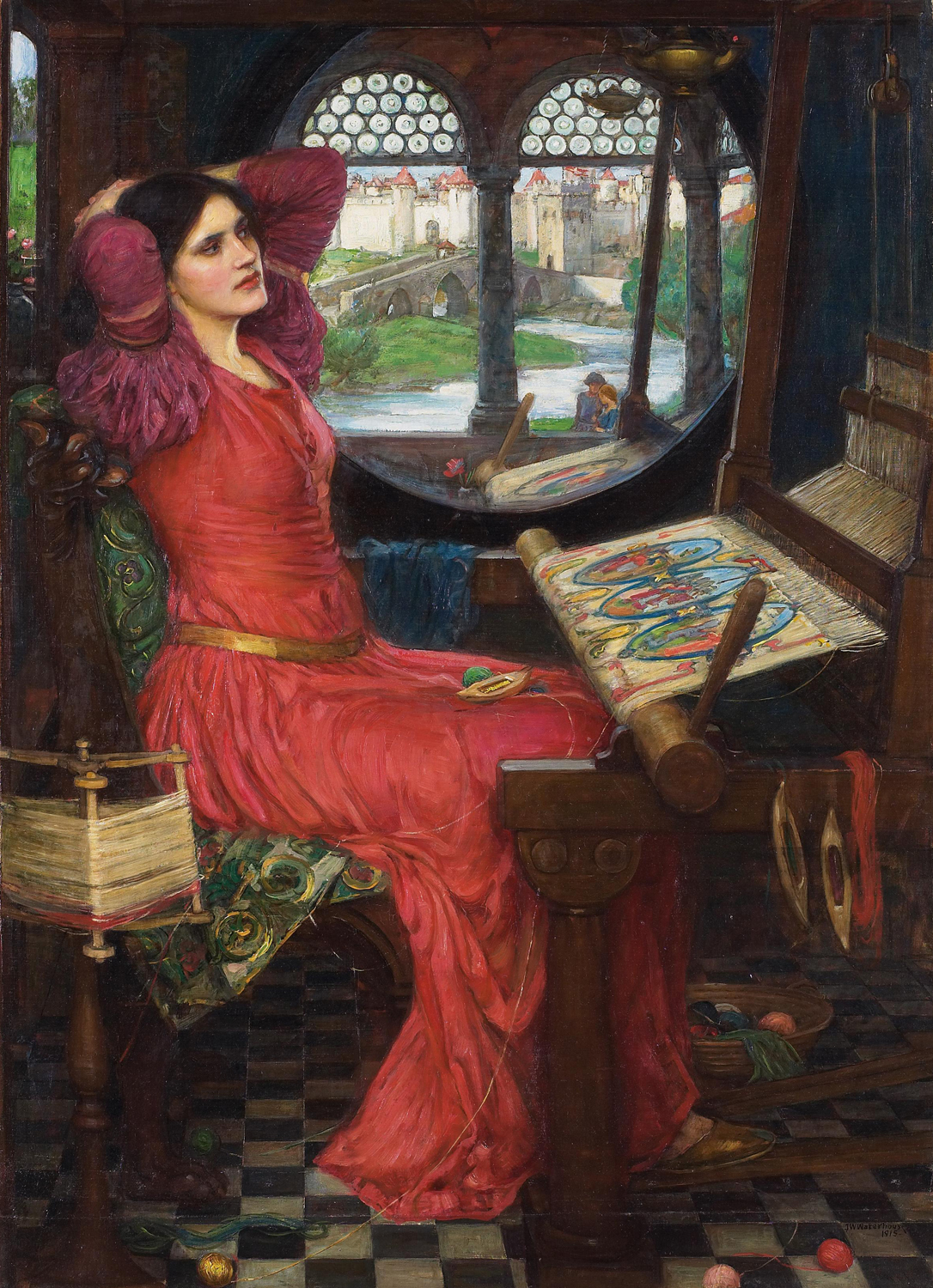 I am Half-Sick of Shadows, said the Lady of Shalott, 1916