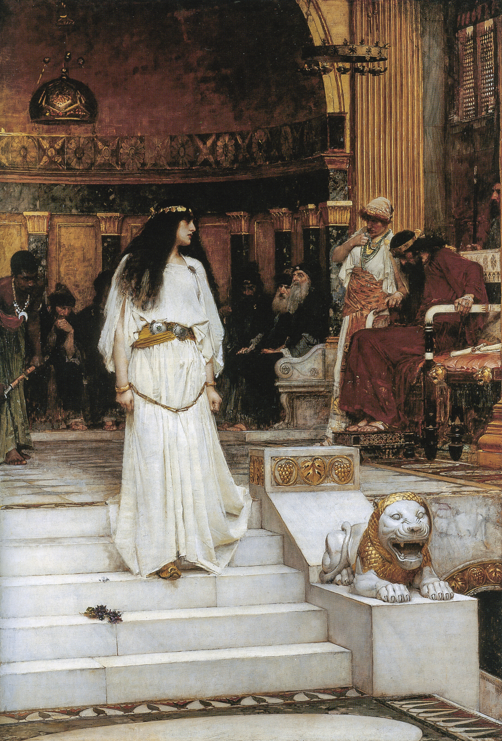 Mariamne Leaving the Judgement Seat of Herod, 1887